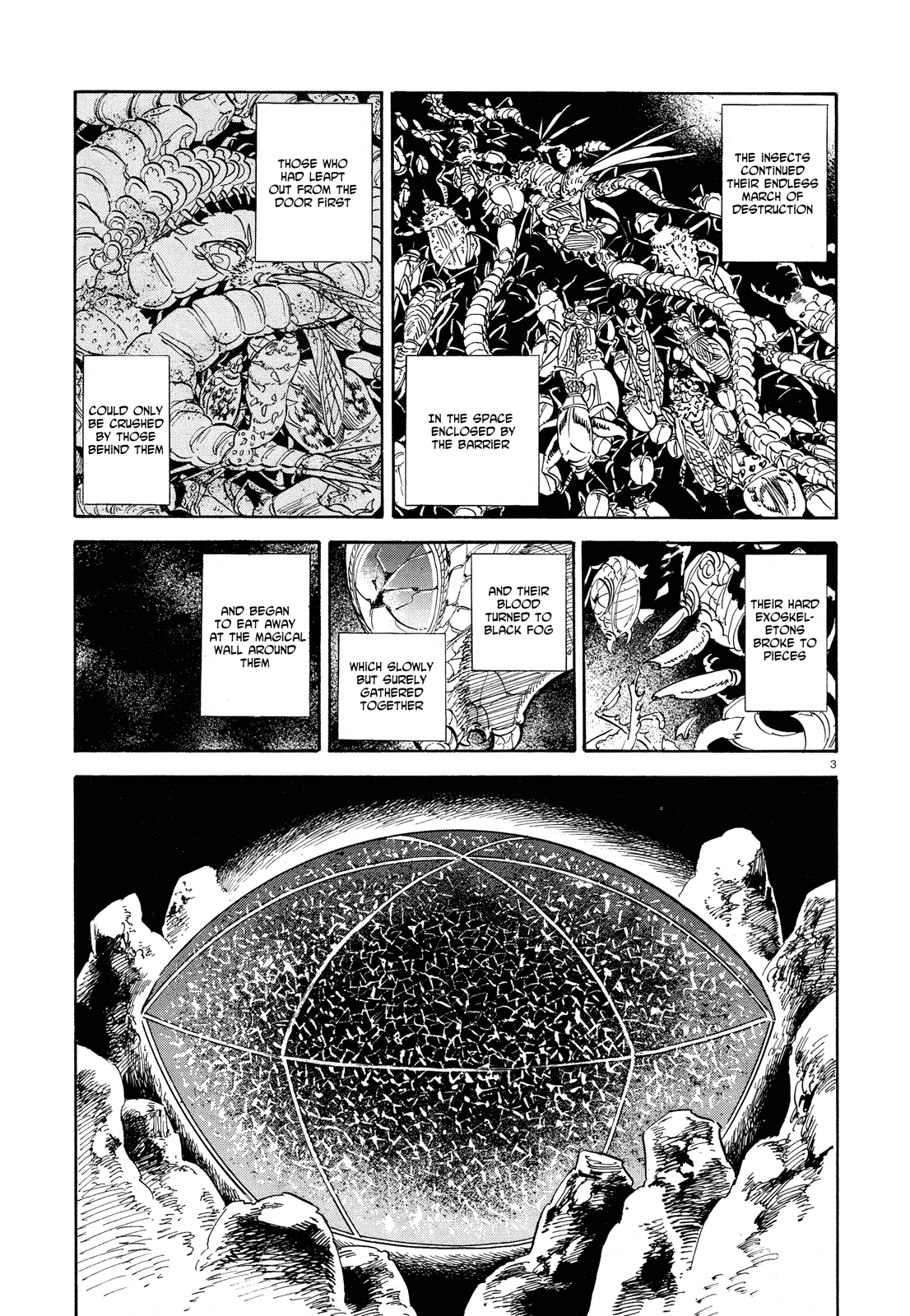 Ran to Haiiro no Sekai Chapter 26 page 3 - Chapter 26: Mr. Pudding Flies Through the Night (Part 1)