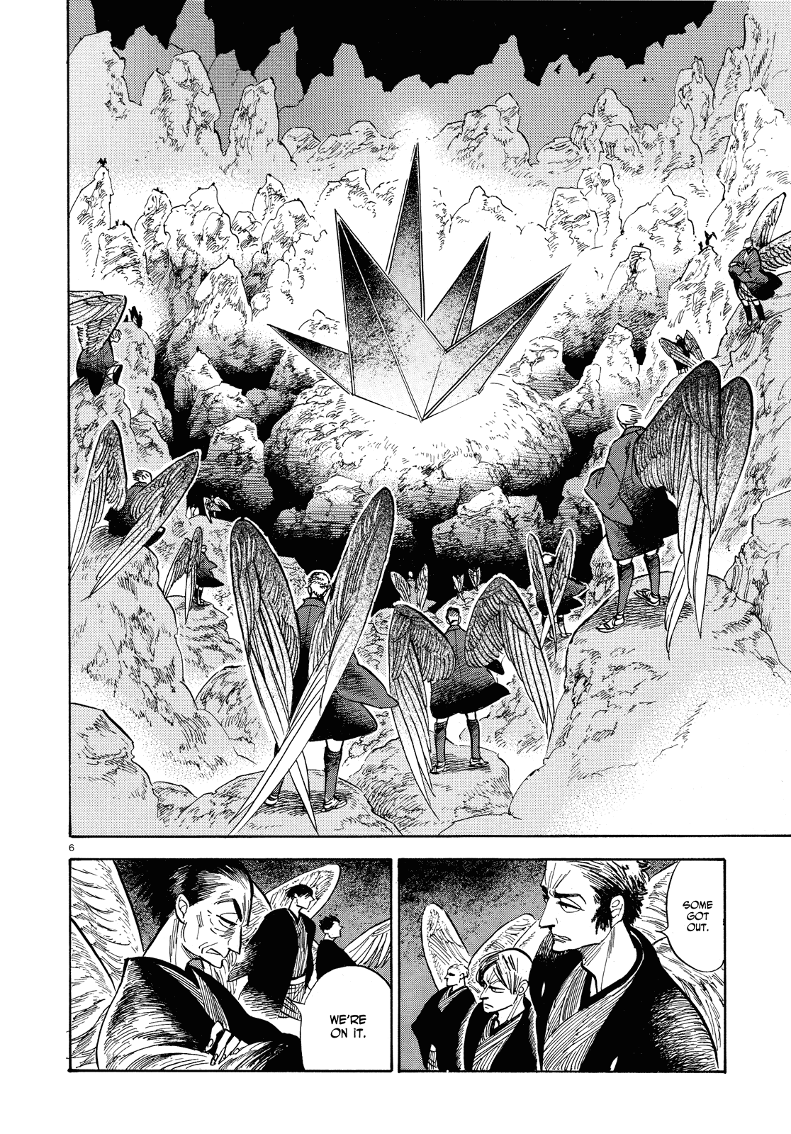 Ran to Haiiro no Sekai Chapter 26 page 6 - Chapter 26: Mr. Pudding Flies Through the Night (Part 1)