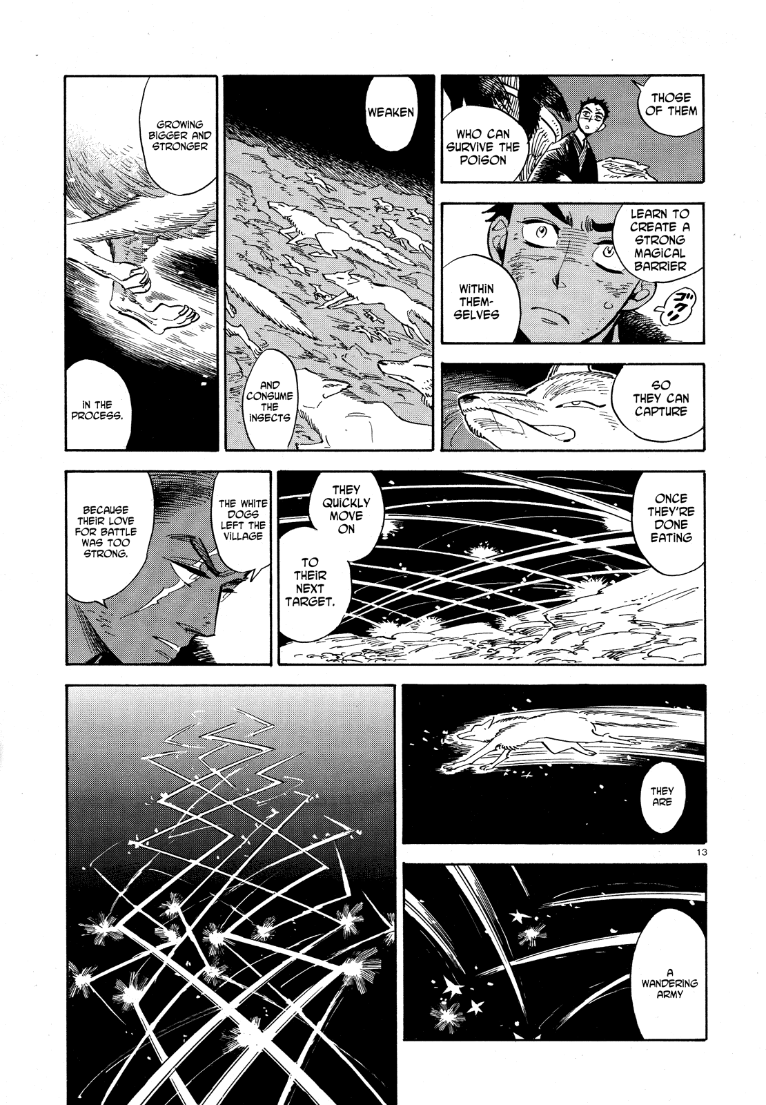 Ran to Haiiro no Sekai Chapter 27 page 13 - Chapter 27: Mr. Pudding Flies Through the Night (Part 2)