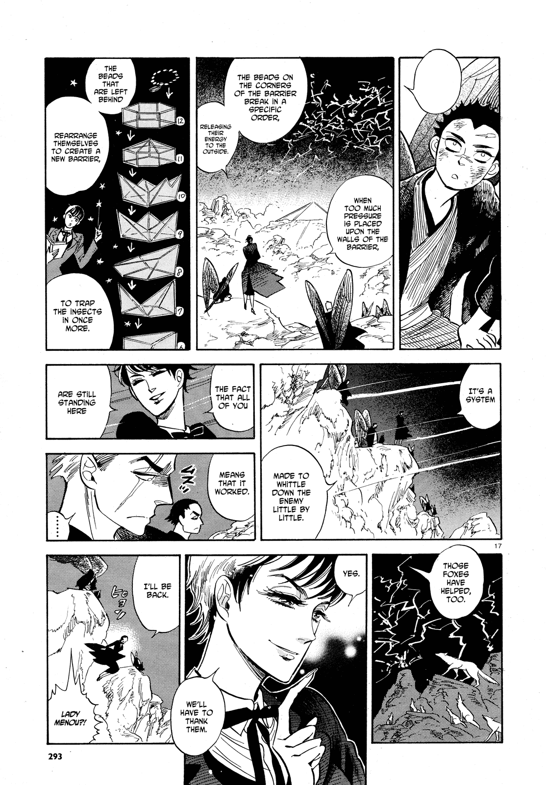 Ran to Haiiro no Sekai Chapter 27 page 17 - Chapter 27: Mr. Pudding Flies Through the Night (Part 2)