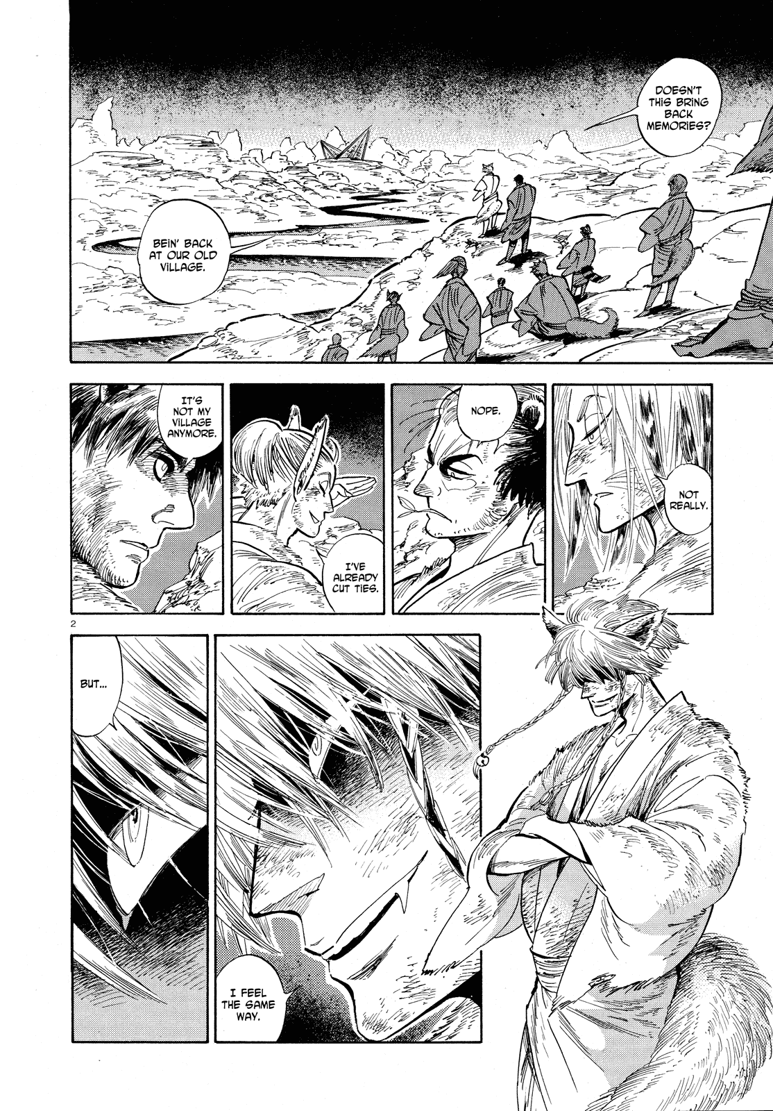 Ran to Haiiro no Sekai Chapter 27 page 2 - Chapter 27: Mr. Pudding Flies Through the Night (Part 2)