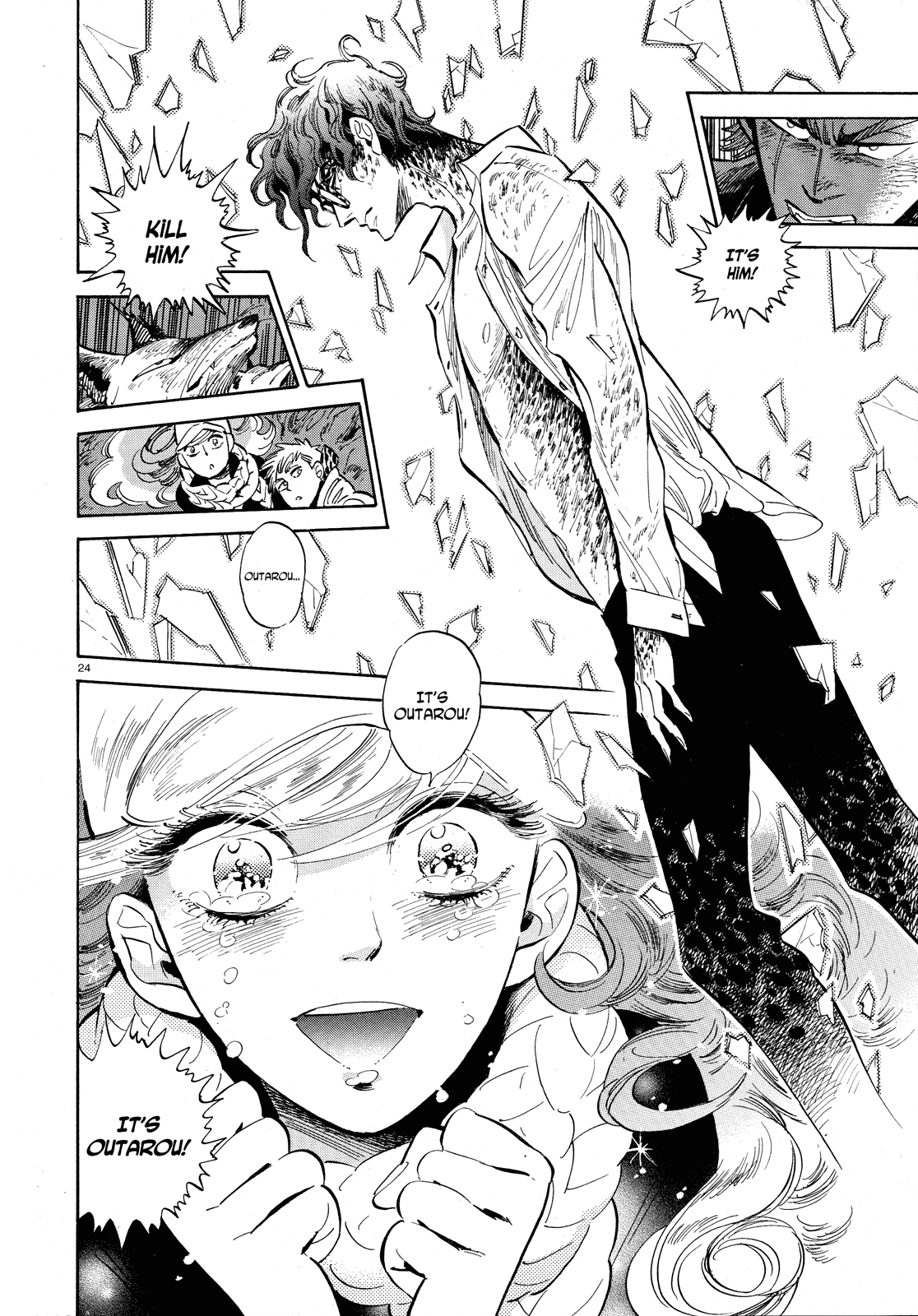 Ran to Haiiro no Sekai Chapter 27 page 24 - Chapter 27: Mr. Pudding Flies Through the Night (Part 2)
