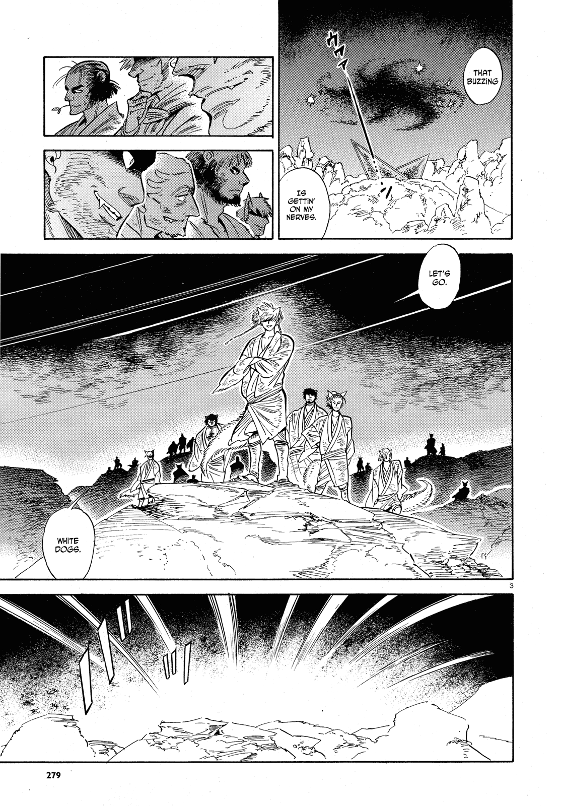 Ran to Haiiro no Sekai Chapter 27 page 3 - Chapter 27: Mr. Pudding Flies Through the Night (Part 2)