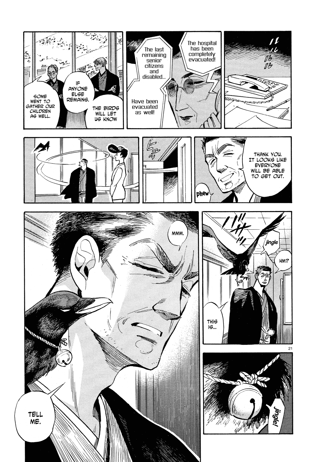 Ran to Haiiro no Sekai Chapter 28 page 20 - Chapter 28: Mr. Pudding Flies Through the Night (Part 3)