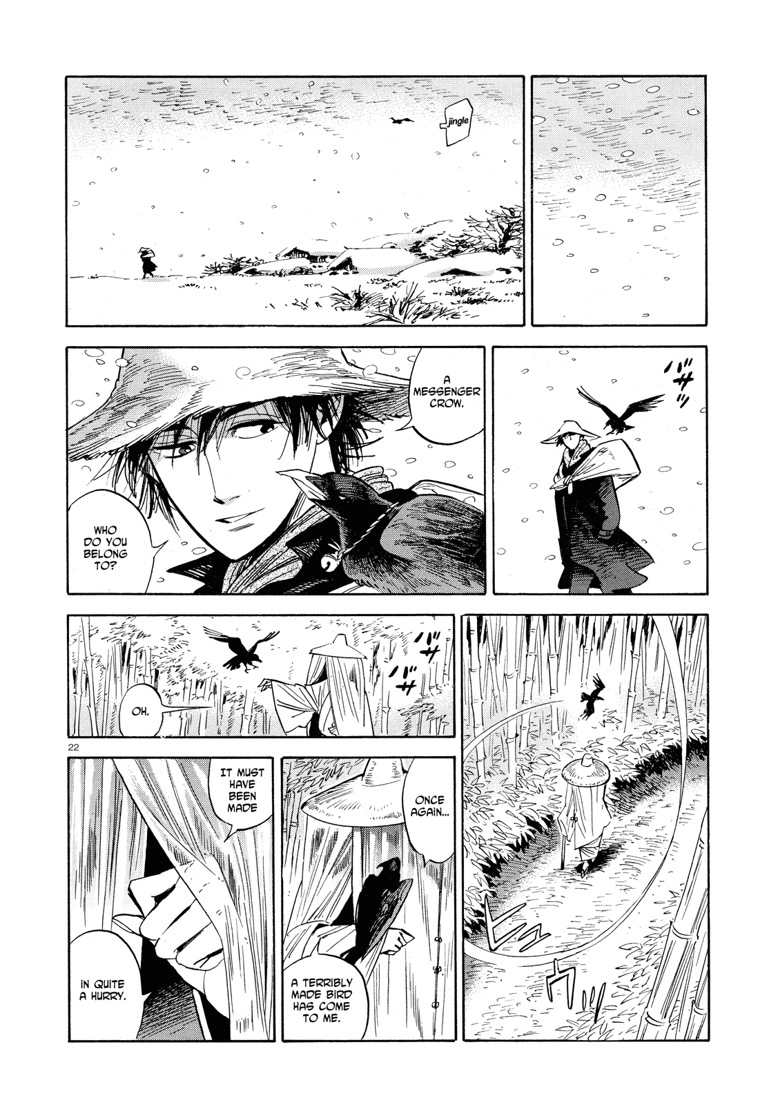 Ran to Haiiro no Sekai Chapter 28 page 21 - Chapter 28: Mr. Pudding Flies Through the Night (Part 3)