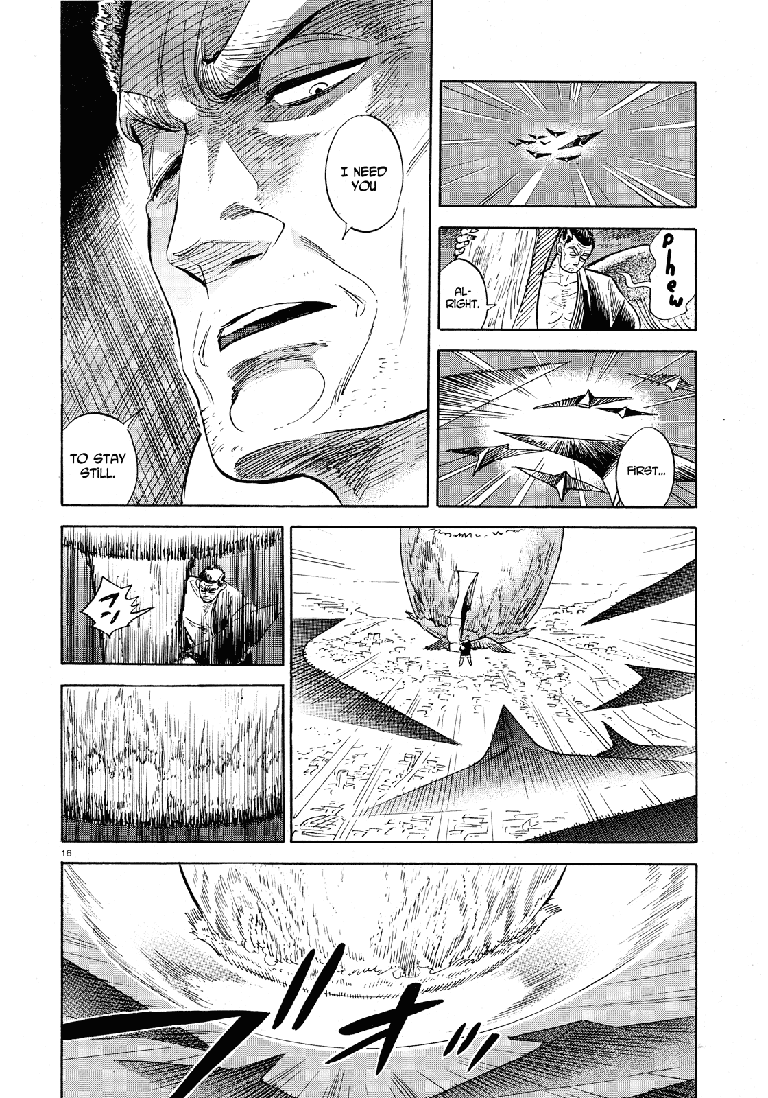 Ran to Haiiro no Sekai Chapter 29 page 16 - Chapter 29: A Single Strike