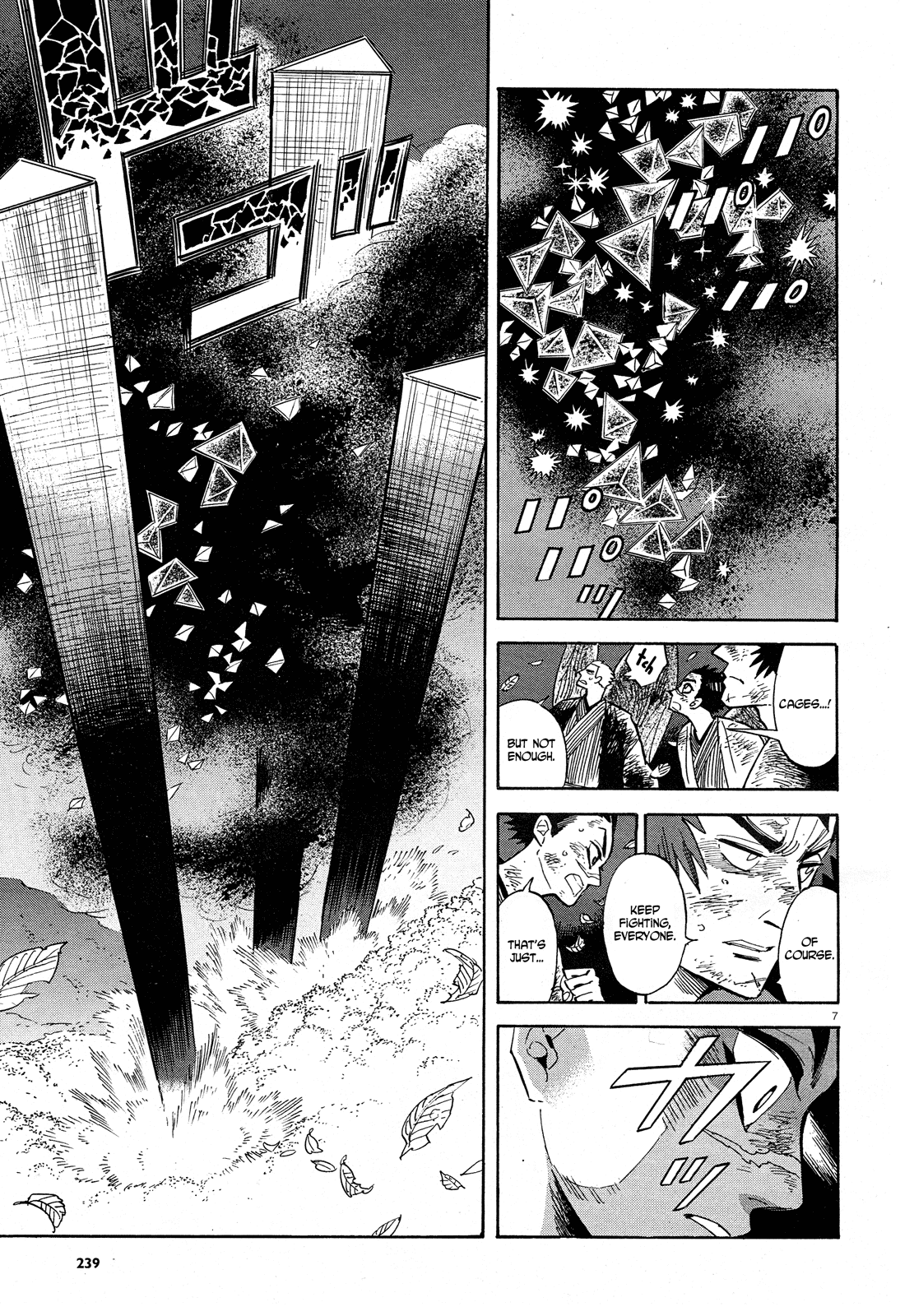 Ran to Haiiro no Sekai Chapter 29 page 7 - Chapter 29: A Single Strike