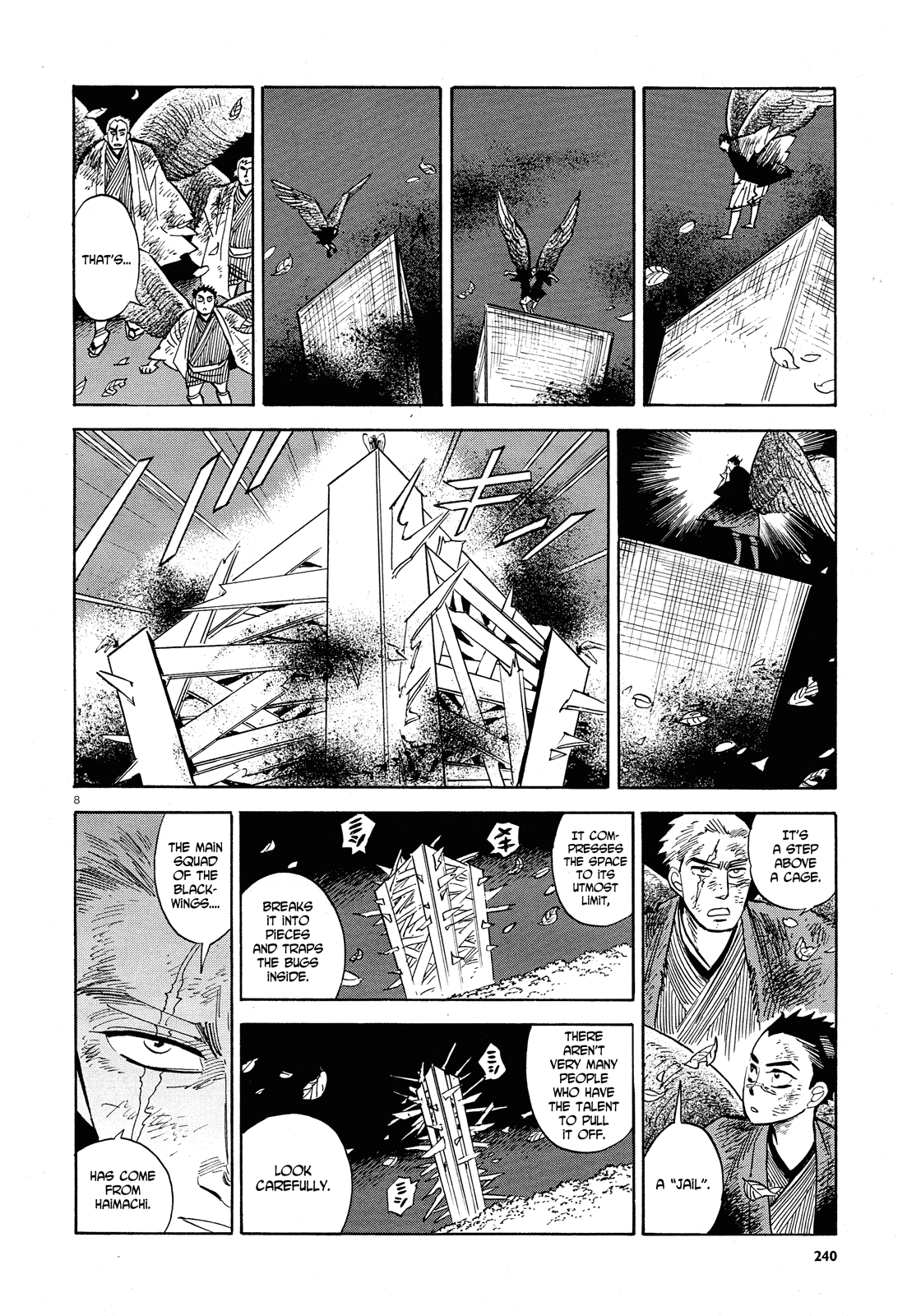 Ran to Haiiro no Sekai Chapter 29 page 8 - Chapter 29: A Single Strike