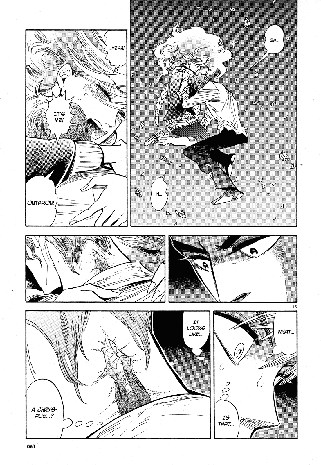 Ran to Haiiro no Sekai Chapter 30 page 15 - Chapter 30: Tonight's Party Drives Out Evil