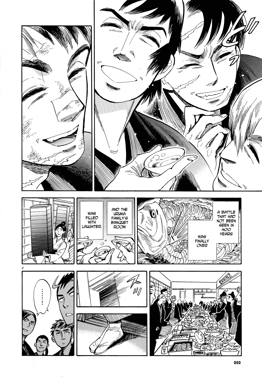 Ran to Haiiro no Sekai Chapter 30 page 2 - Chapter 30: Tonight's Party Drives Out Evil