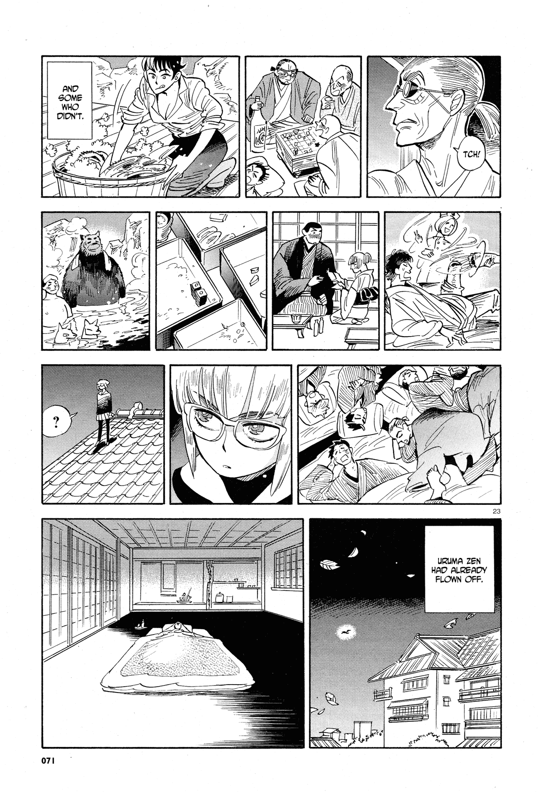 Ran to Haiiro no Sekai Chapter 30 page 23 - Chapter 30: Tonight's Party Drives Out Evil