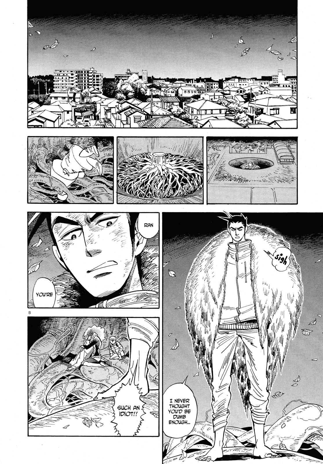Ran to Haiiro no Sekai Chapter 30 page 8 - Chapter 30: Tonight's Party Drives Out Evil