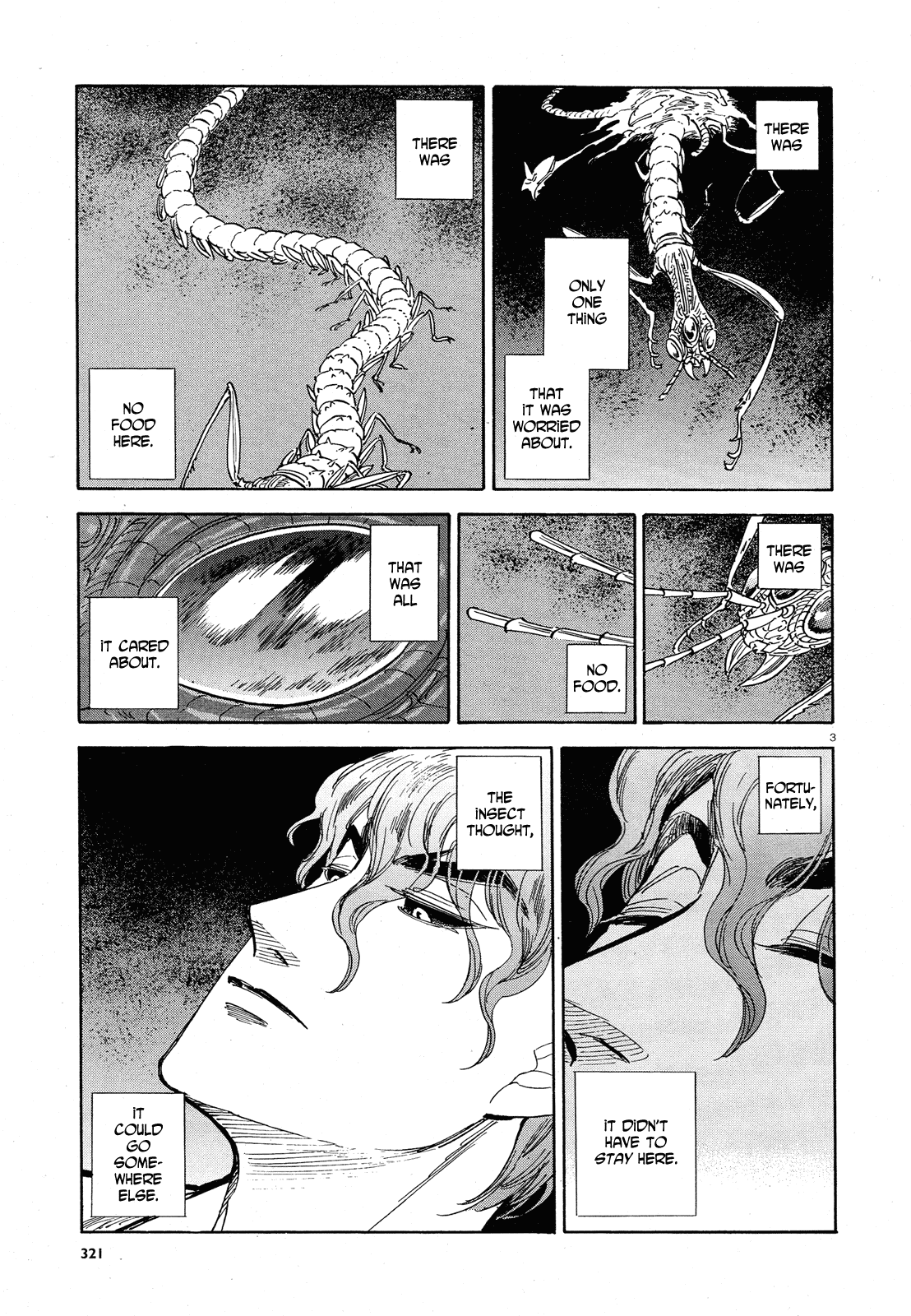 Ran to Haiiro no Sekai Chapter 31 page 3 - Chapter 31: Into the Night