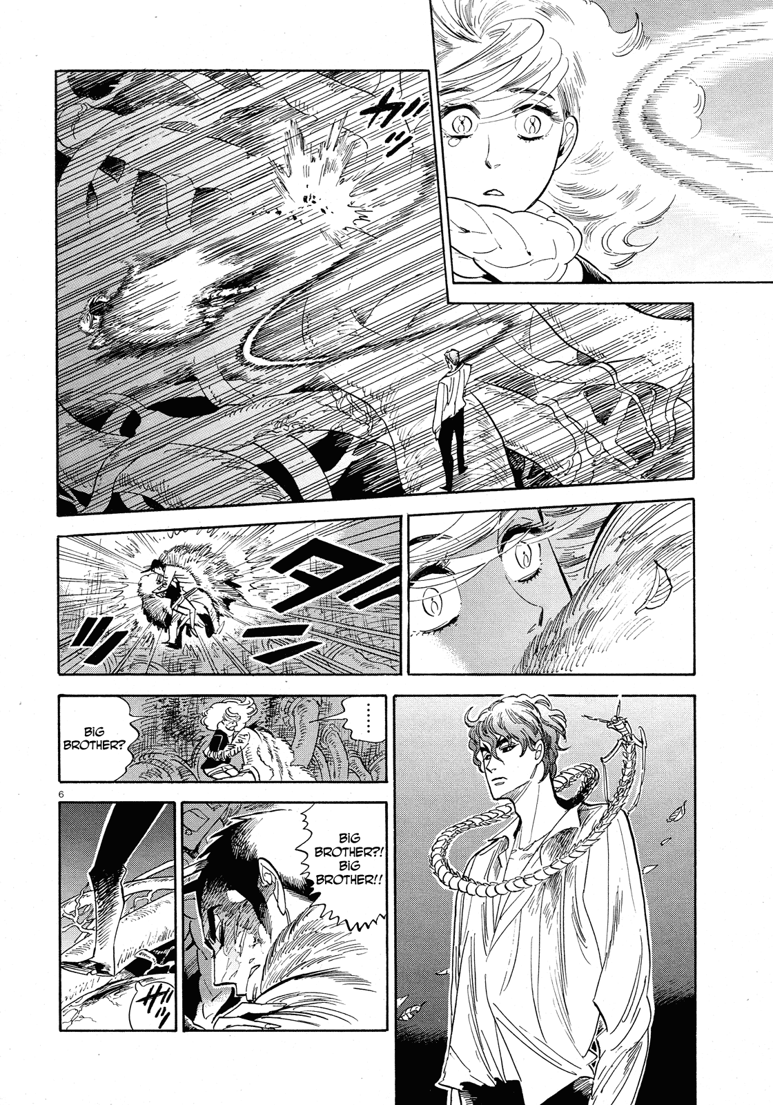 Ran to Haiiro no Sekai Chapter 31 page 6 - Chapter 31: Into the Night