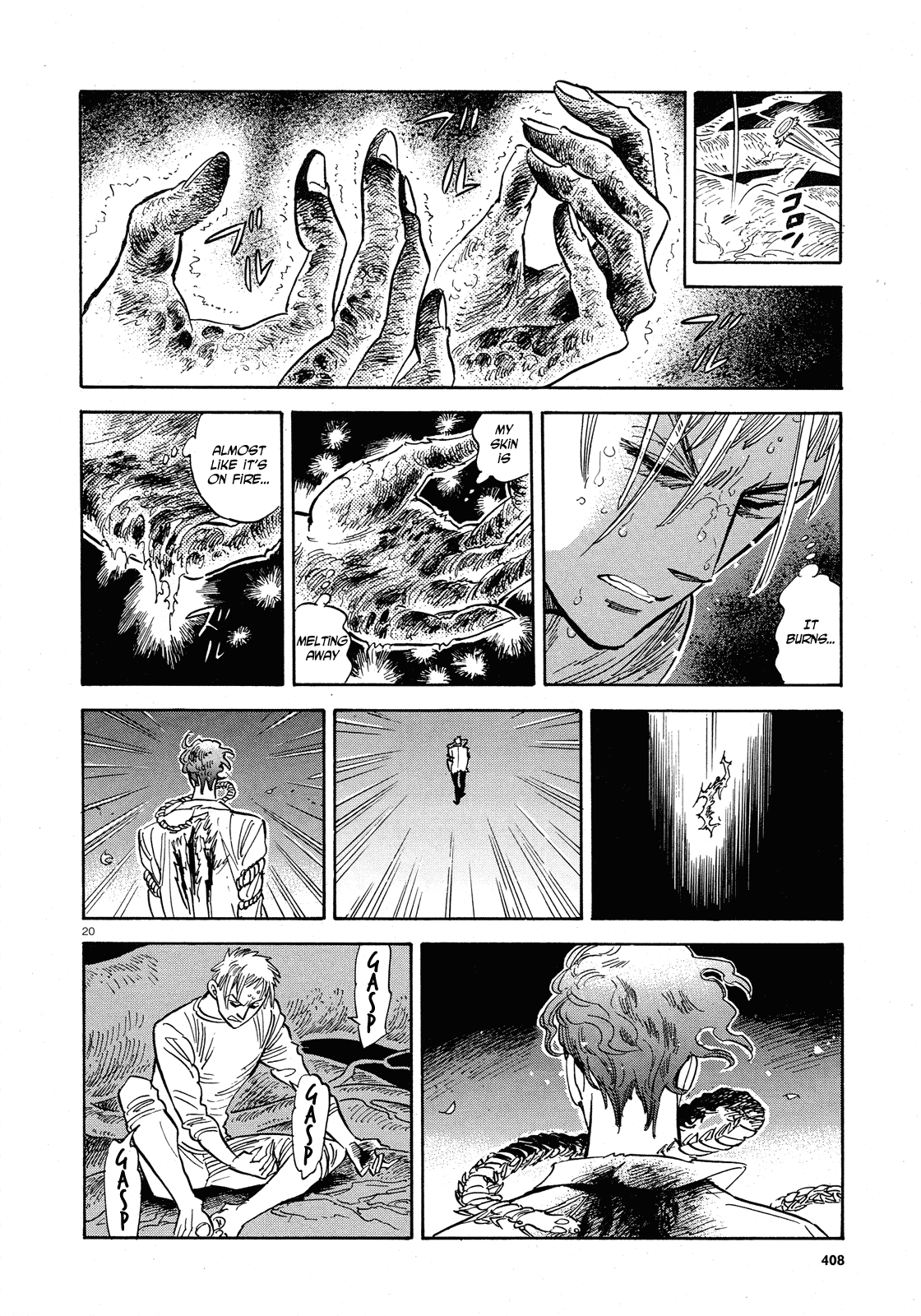 Ran to Haiiro no Sekai Chapter 32 page 20 - Chapter 32: A Little Spark of Courage (1)