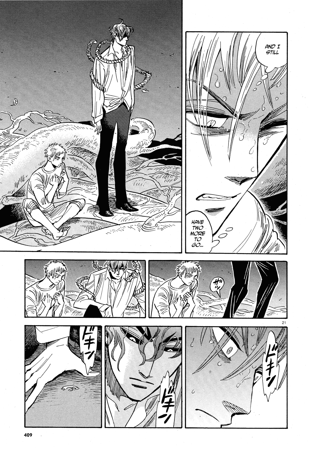 Ran to Haiiro no Sekai Chapter 32 page 21 - Chapter 32: A Little Spark of Courage (1)