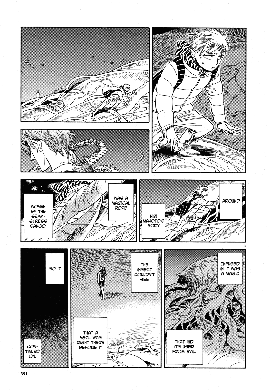 Ran to Haiiro no Sekai Chapter 32 page 3 - Chapter 32: A Little Spark of Courage (1)