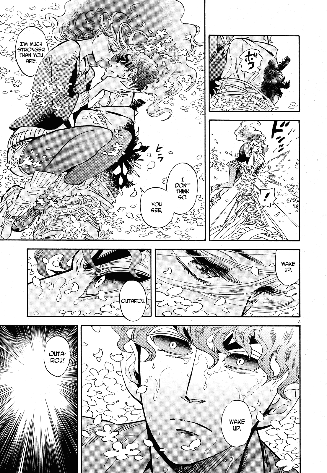 Ran to Haiiro no Sekai Chapter 33 page 13 - Chapter 33: A Little Spark of Courage (2)