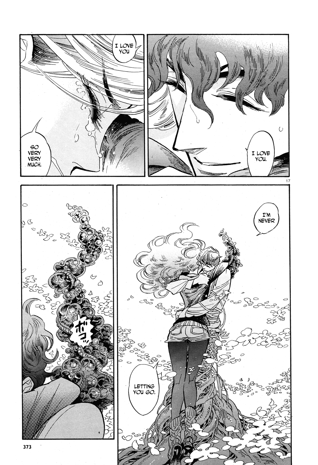Ran to Haiiro no Sekai Chapter 33 page 17 - Chapter 33: A Little Spark of Courage (2)