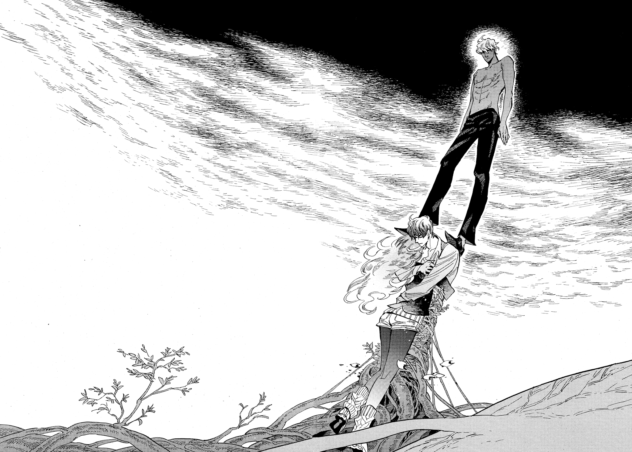 Ran to Haiiro no Sekai Chapter 33 page 20 - Chapter 33: A Little Spark of Courage (2)