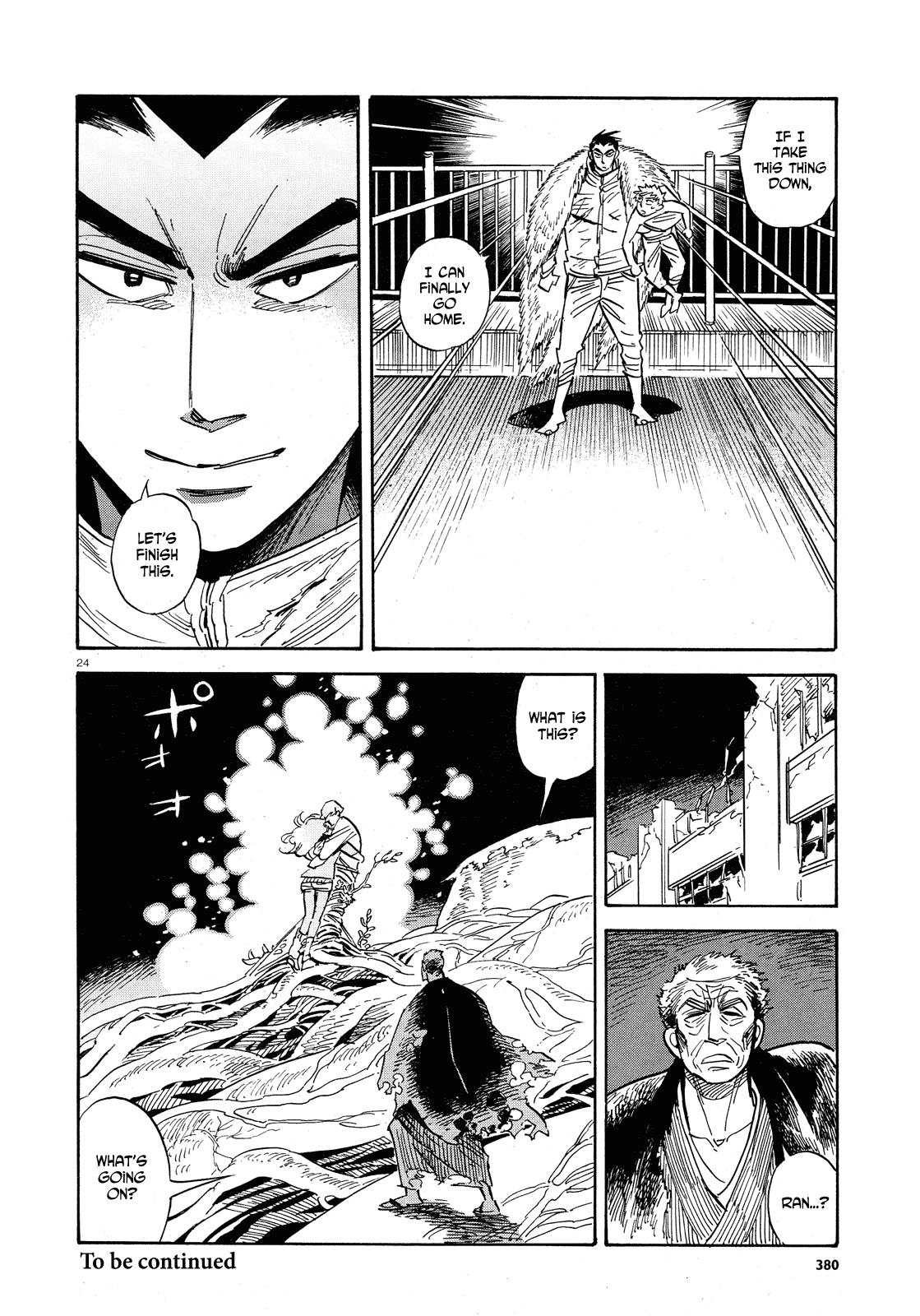 Ran to Haiiro no Sekai Chapter 33 page 23 - Chapter 33: A Little Spark of Courage (2)