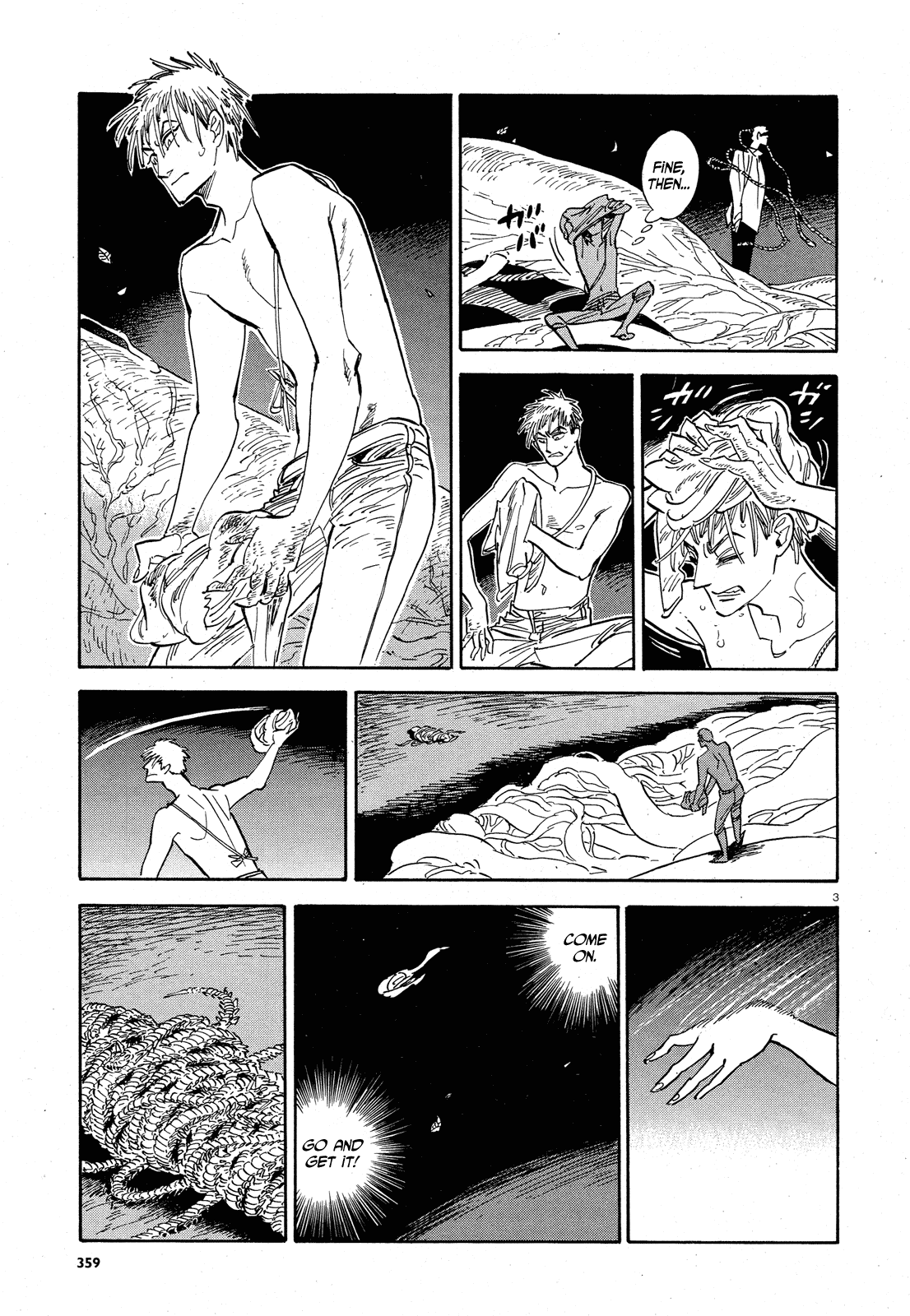 Ran to Haiiro no Sekai Chapter 33 page 3 - Chapter 33: A Little Spark of Courage (2)