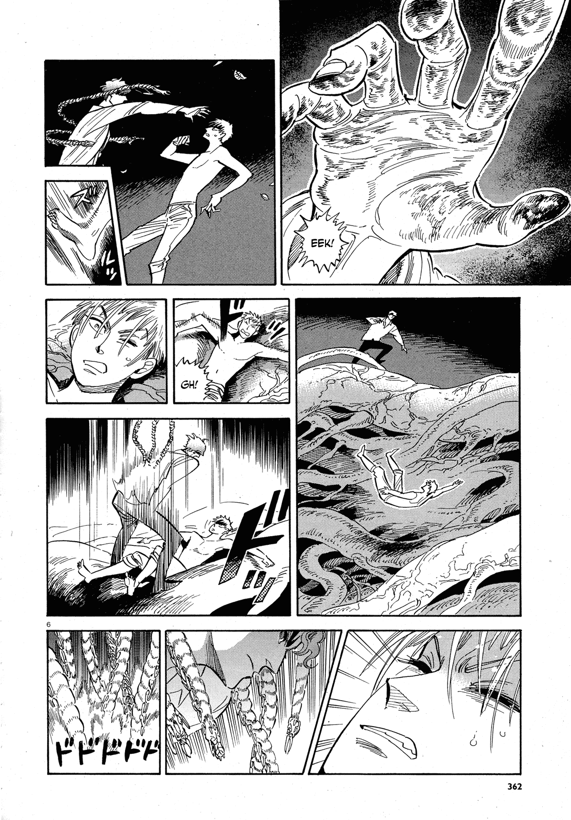 Ran to Haiiro no Sekai Chapter 33 page 6 - Chapter 33: A Little Spark of Courage (2)