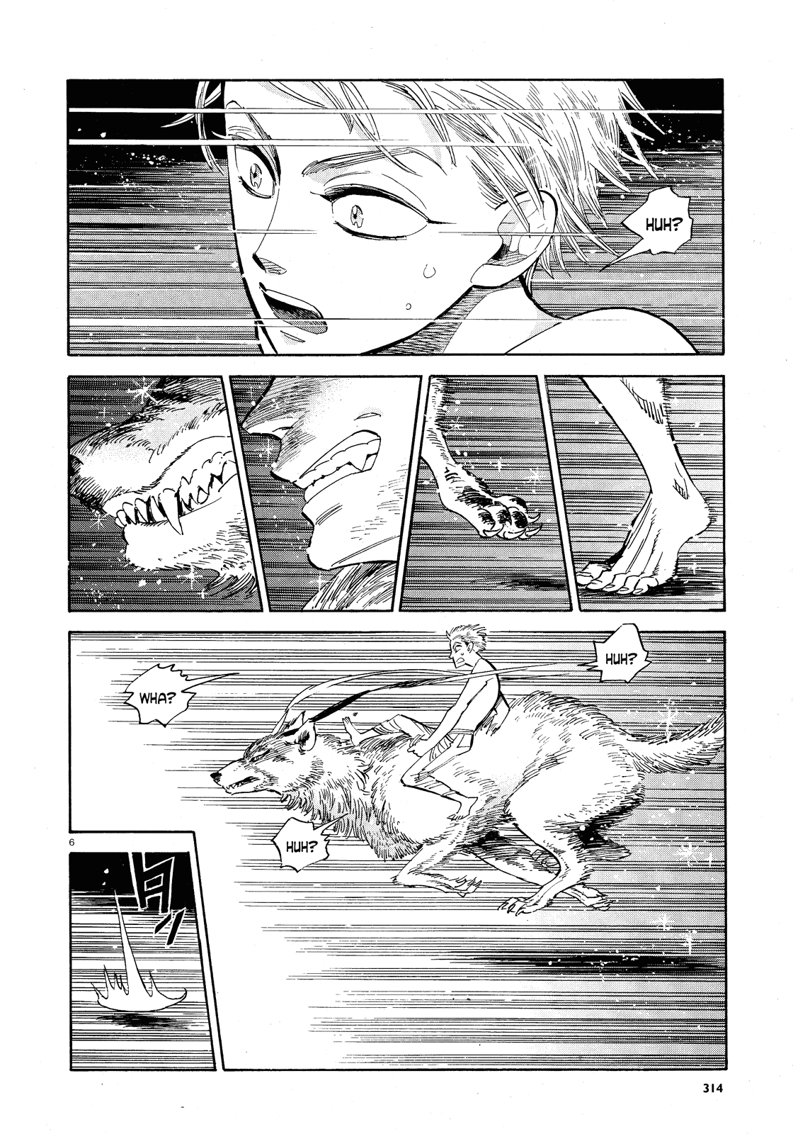 Ran to Haiiro no Sekai Chapter 34 page 6 - Chapter 34: A Little Spark of Courage (3)