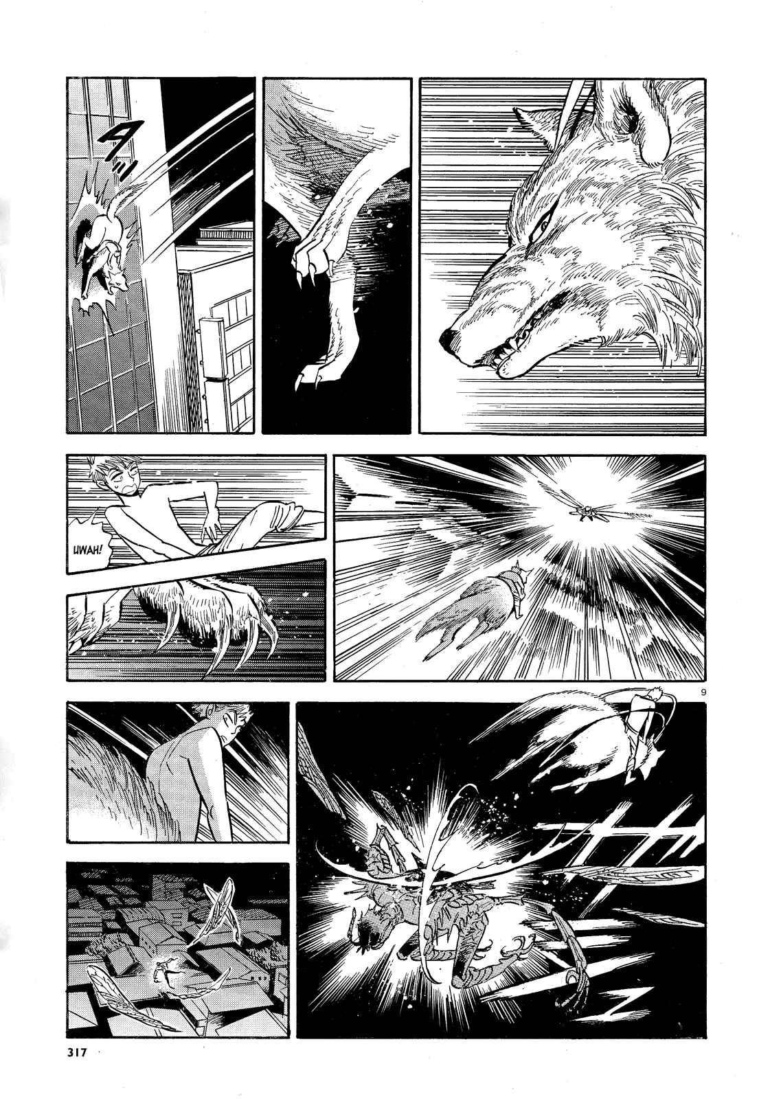 Ran to Haiiro no Sekai Chapter 34 page 9 - Chapter 34: A Little Spark of Courage (3)