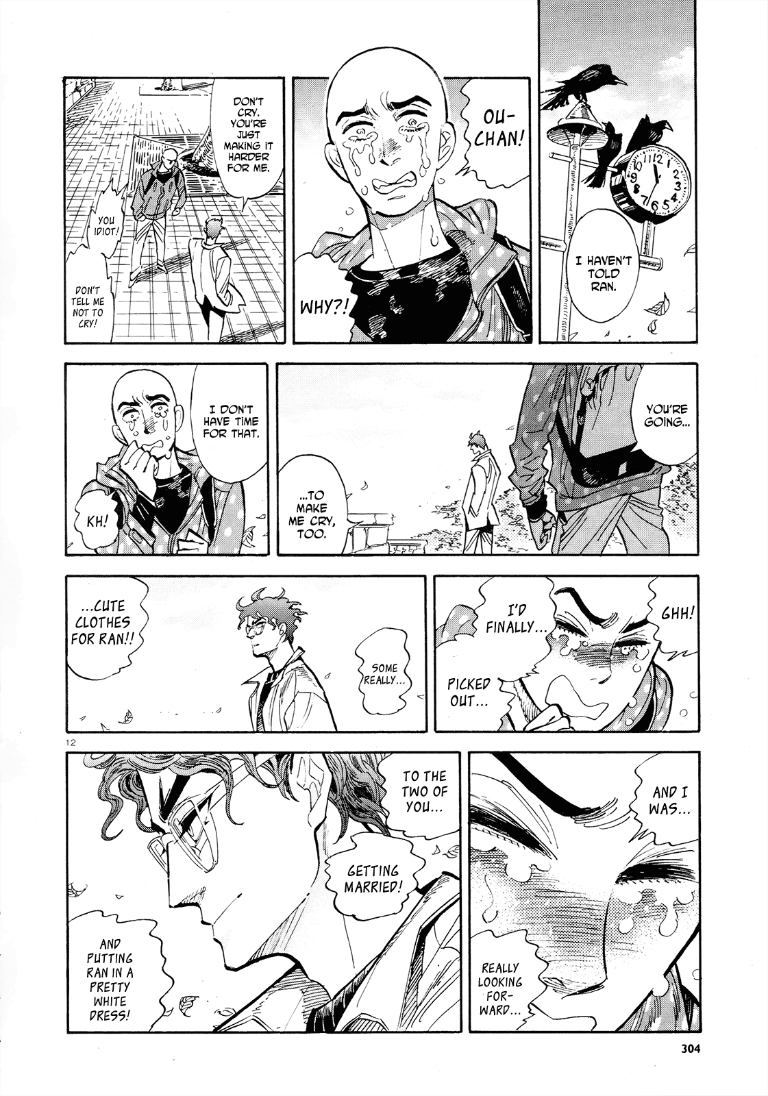 Ran to Haiiro no Sekai Chapter 35 page 12 - Chapter 35: The Last Goodbye