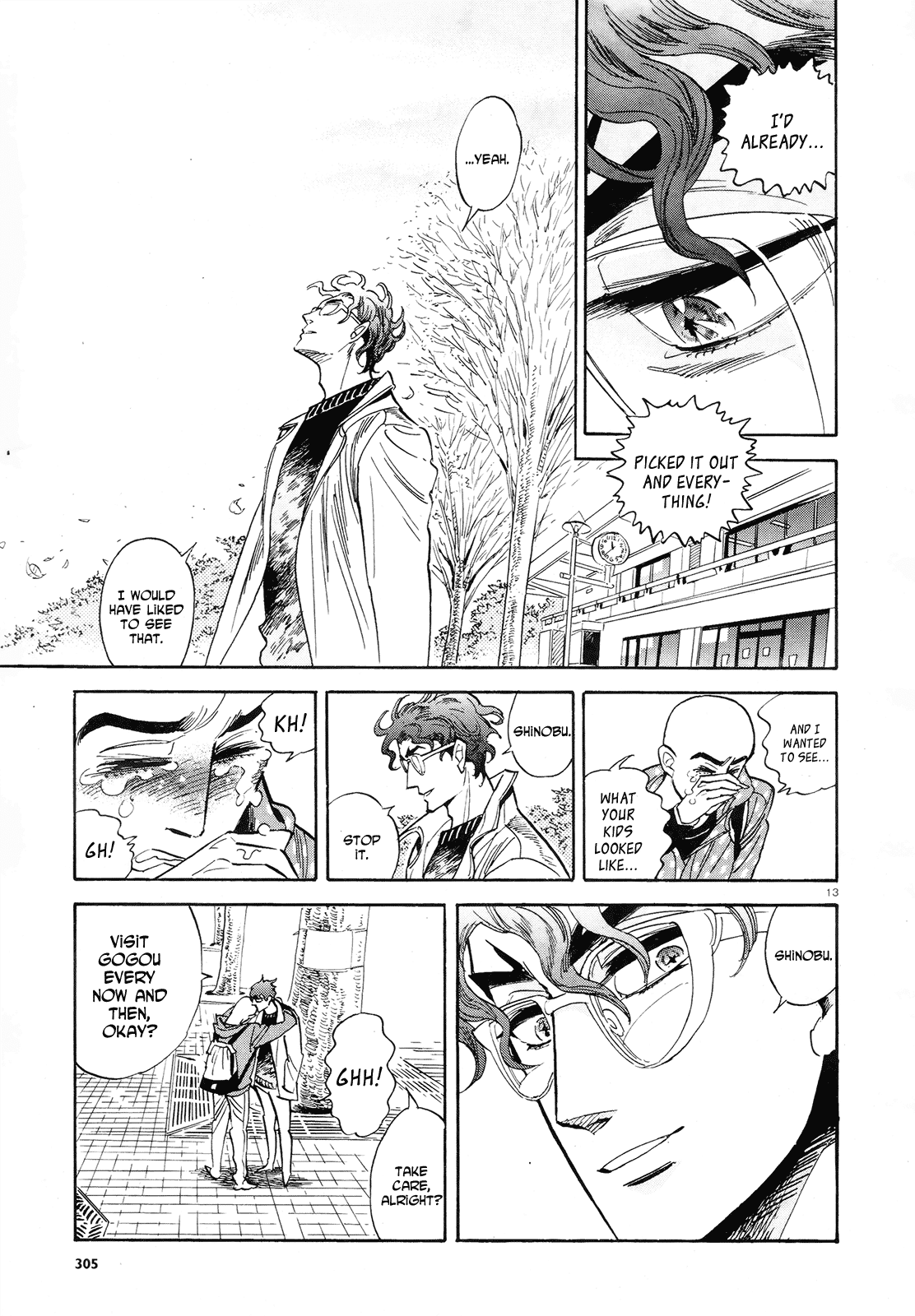 Ran to Haiiro no Sekai Chapter 35 page 13 - Chapter 35: The Last Goodbye