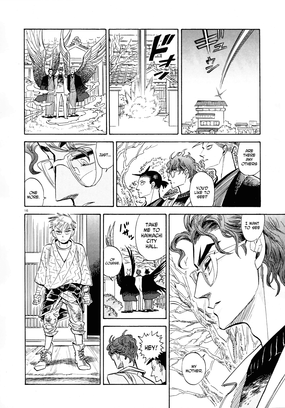 Ran to Haiiro no Sekai Chapter 35 page 16 - Chapter 35: The Last Goodbye