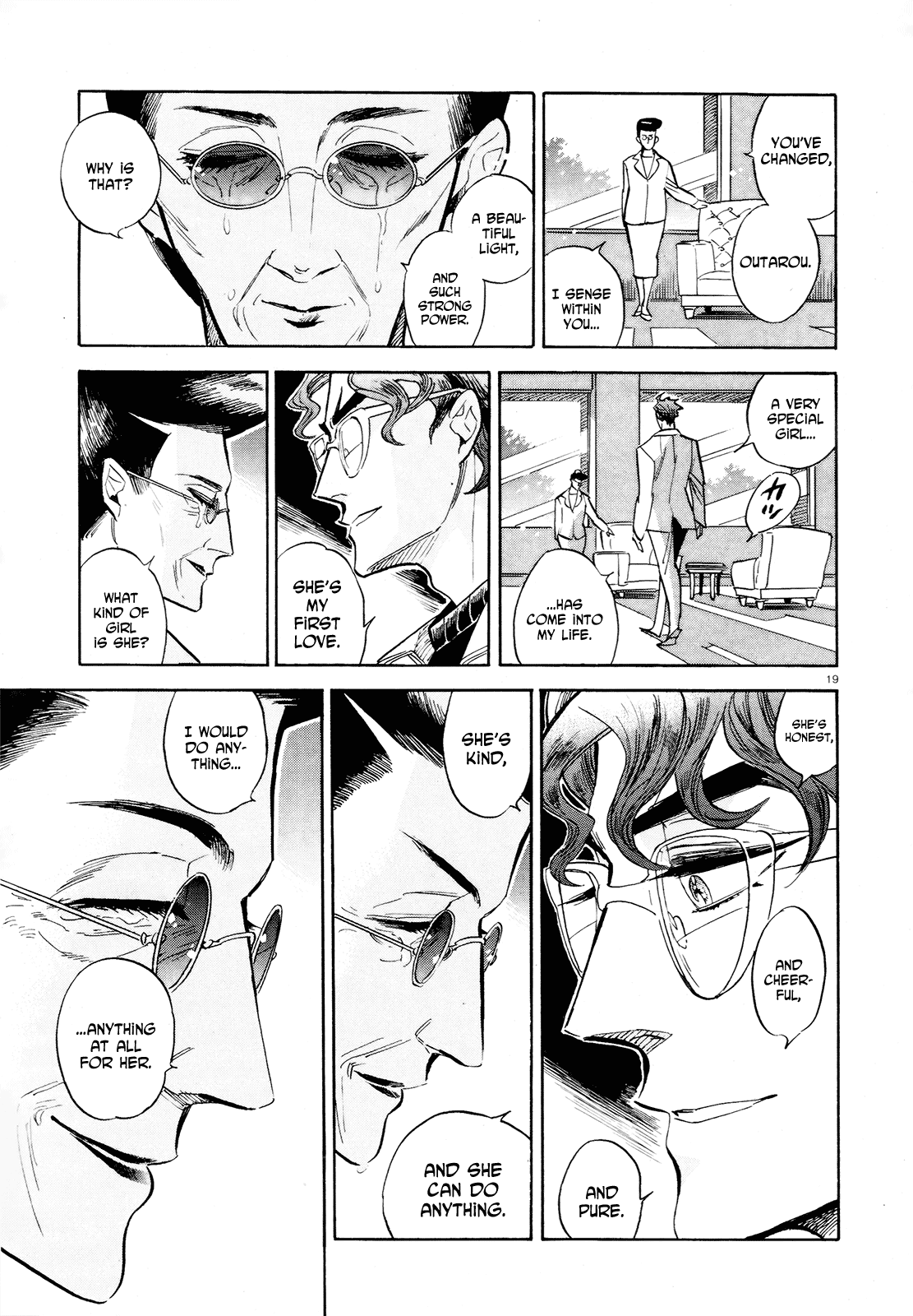 Ran to Haiiro no Sekai Chapter 35 page 19 - Chapter 35: The Last Goodbye