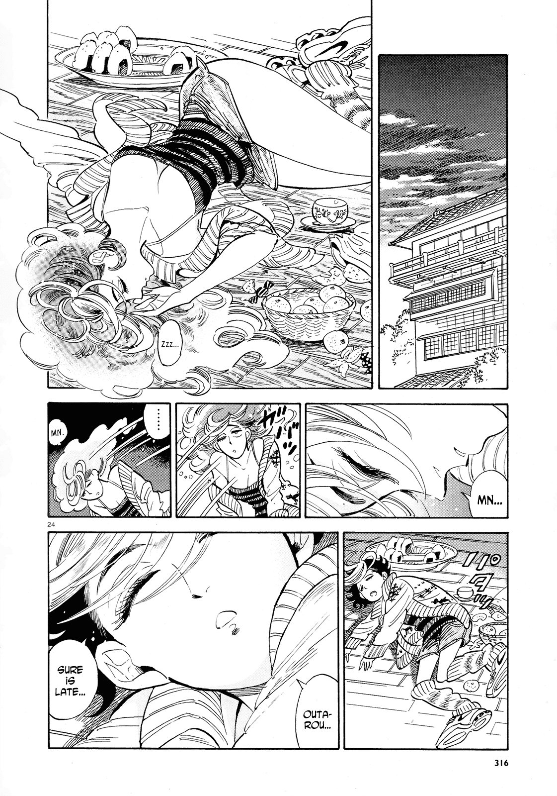 Ran to Haiiro no Sekai Chapter 35 page 24 - Chapter 35: The Last Goodbye
