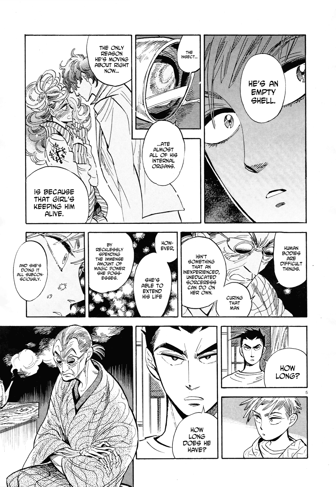 Ran to Haiiro no Sekai Chapter 35 page 5 - Chapter 35: The Last Goodbye