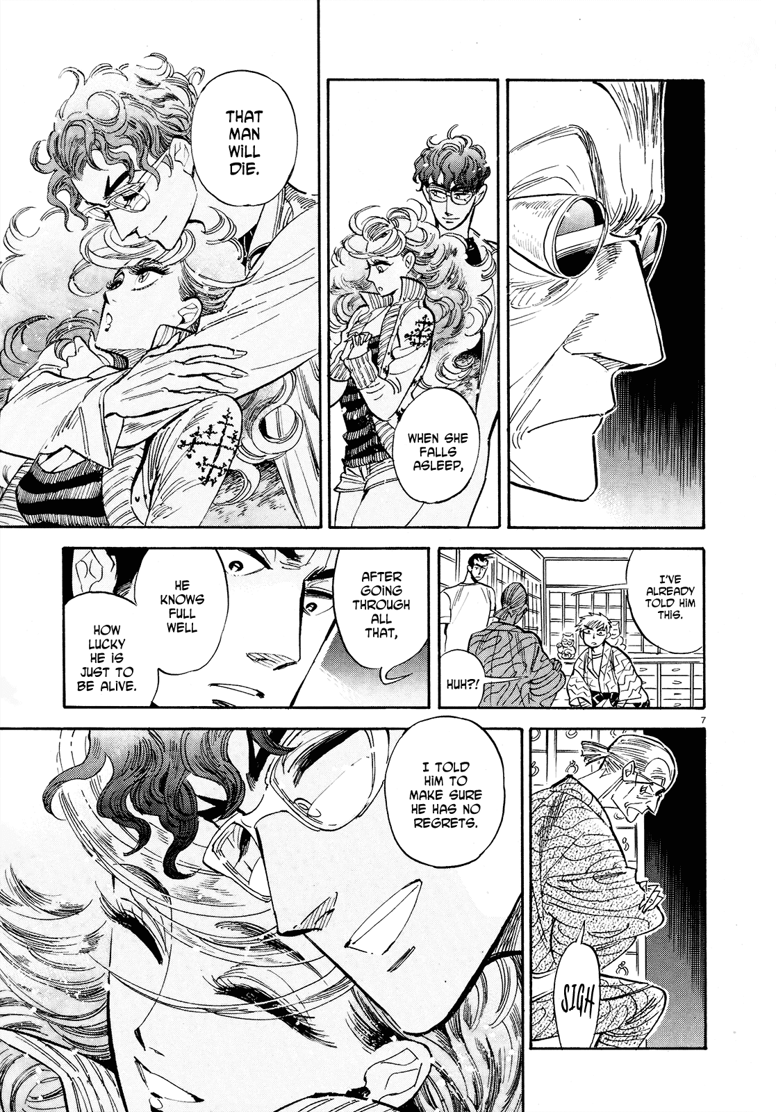 Ran to Haiiro no Sekai Chapter 35 page 7 - Chapter 35: The Last Goodbye