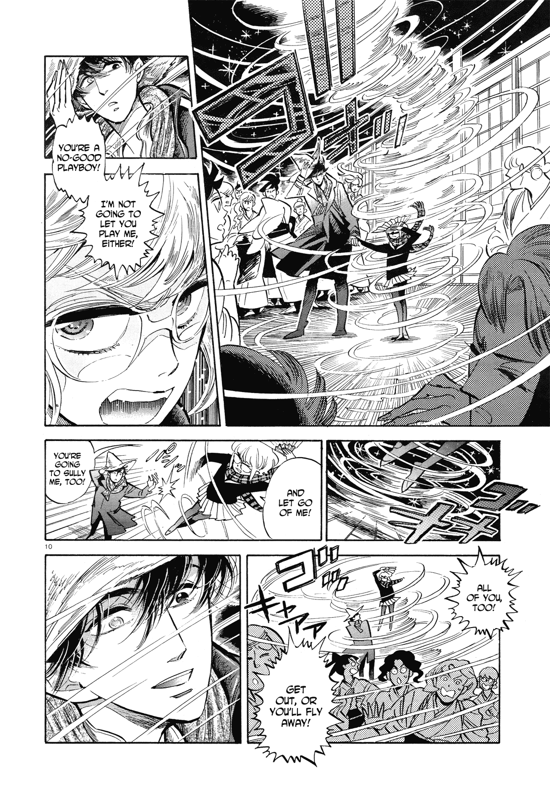 Ran to Haiiro no Sekai Chapter 36 page 10 - Chapter 36: Sorcerers are Good at Cleaning Things Up (Part 1)
