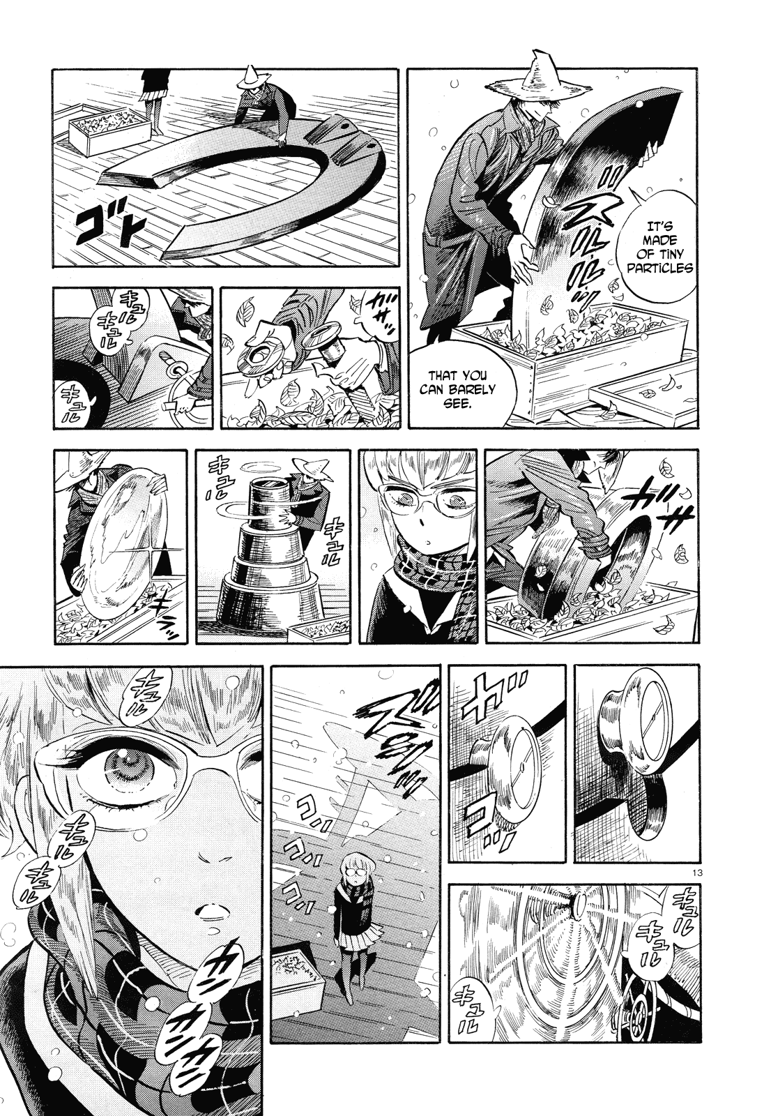Ran to Haiiro no Sekai Chapter 36 page 13 - Chapter 36: Sorcerers are Good at Cleaning Things Up (Part 1)