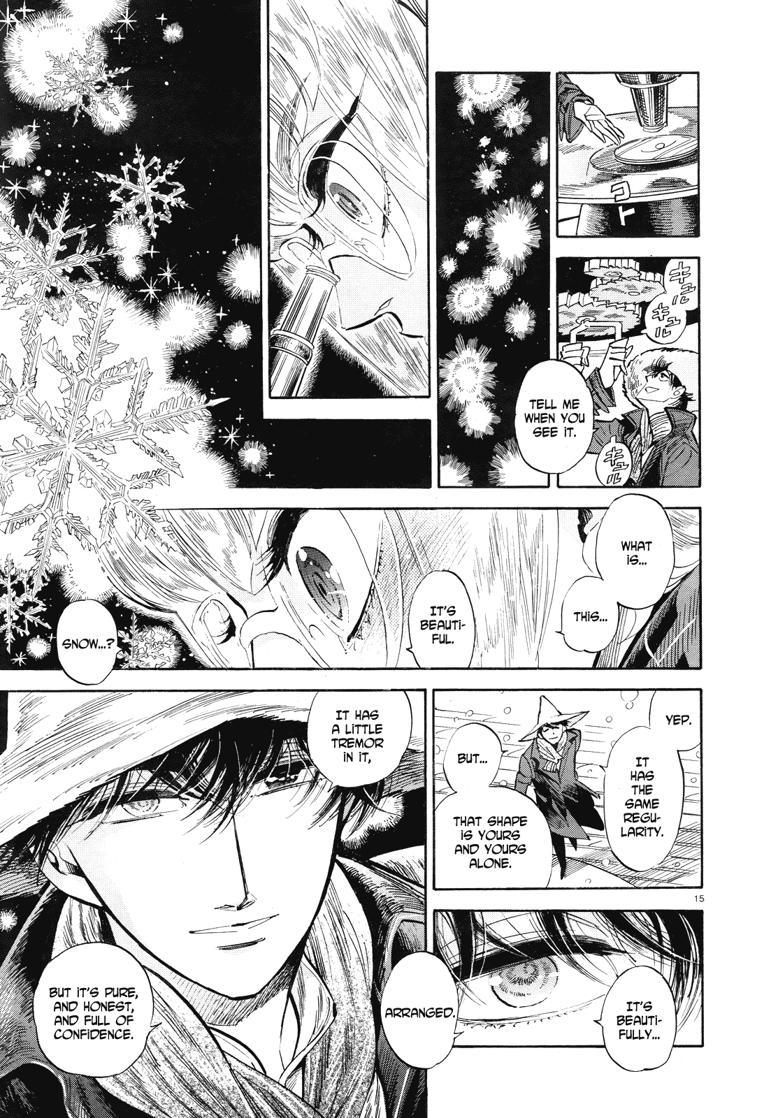 Ran to Haiiro no Sekai Chapter 36 page 15 - Chapter 36: Sorcerers are Good at Cleaning Things Up (Part 1)
