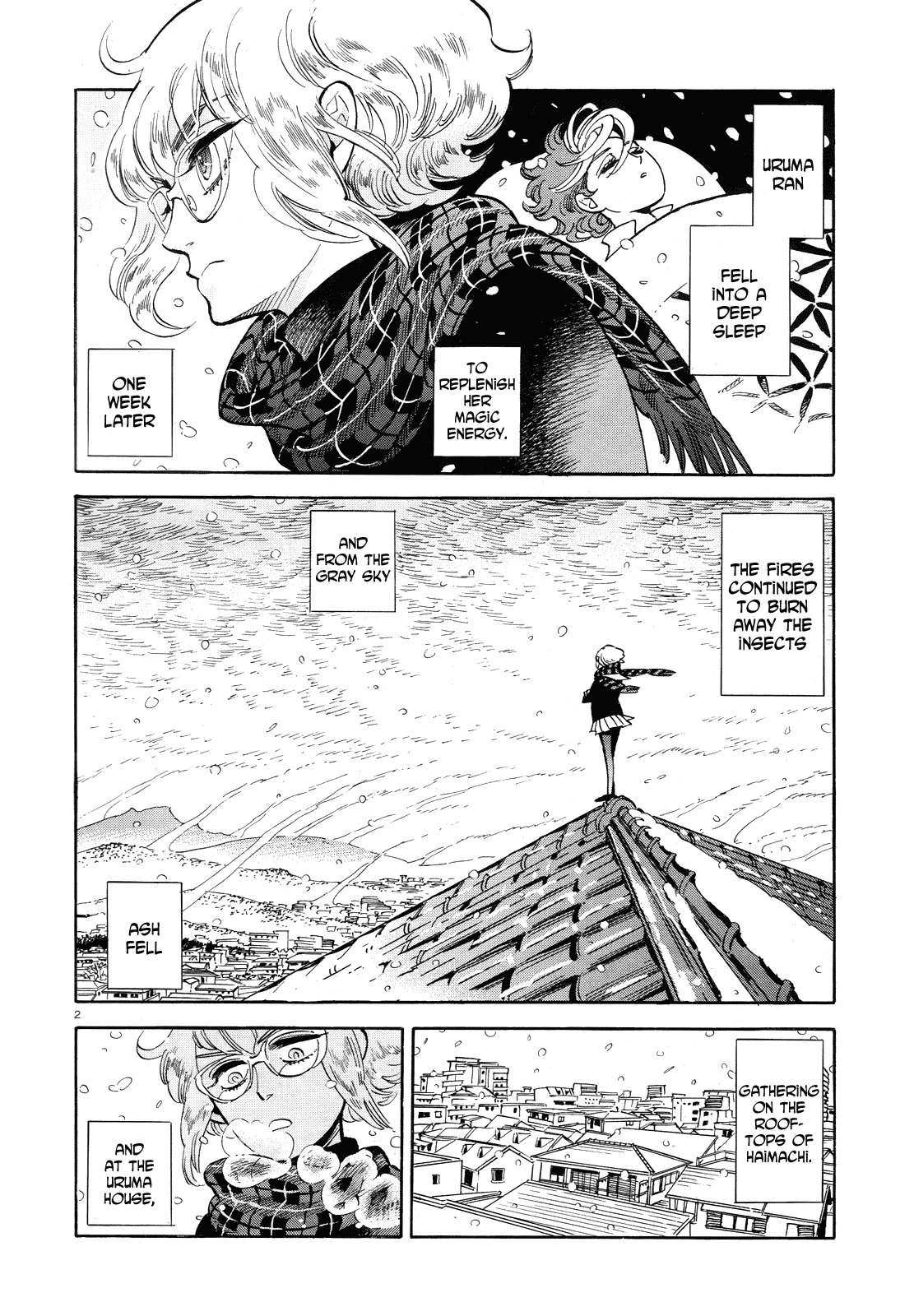 Ran to Haiiro no Sekai Chapter 36 page 2 - Chapter 36: Sorcerers are Good at Cleaning Things Up (Part 1)