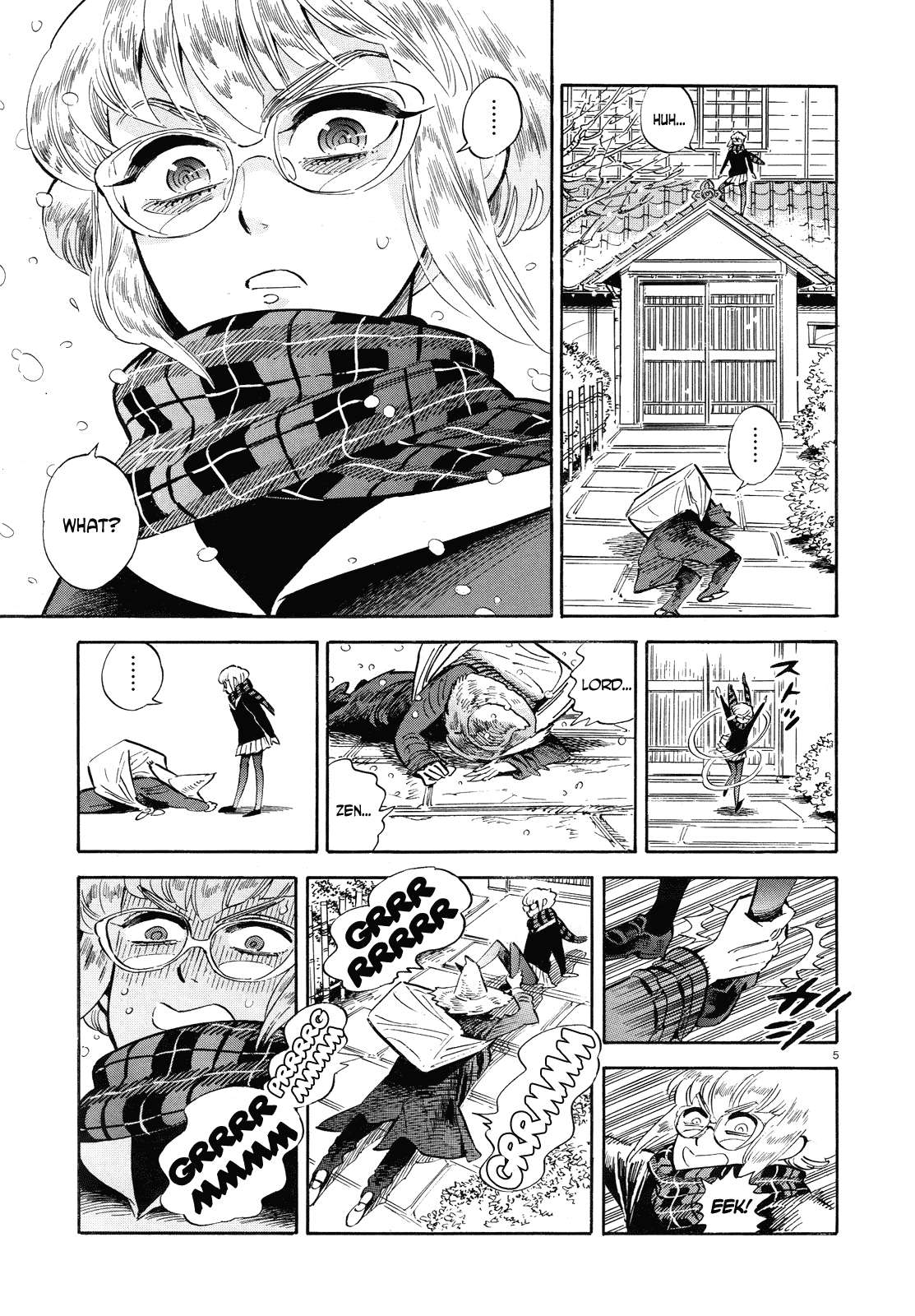 Ran to Haiiro no Sekai Chapter 36 page 5 - Chapter 36: Sorcerers are Good at Cleaning Things Up (Part 1)