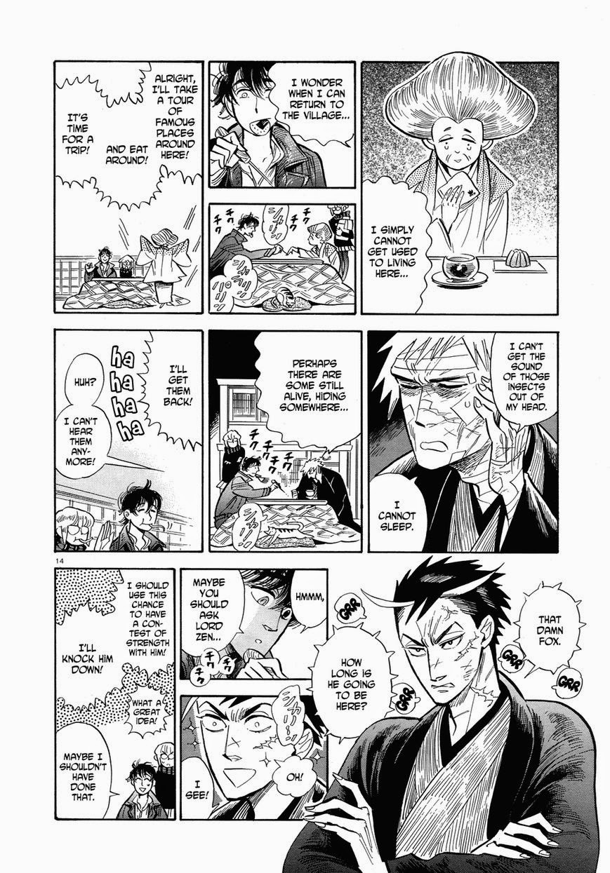Ran to Haiiro no Sekai Chapter 37 page 14 - Chapter 37: Sorcerers are Good at Cleaning Things Up (Part 2)