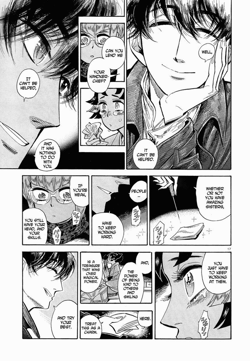 Ran to Haiiro no Sekai Chapter 37 page 17 - Chapter 37: Sorcerers are Good at Cleaning Things Up (Part 2)
