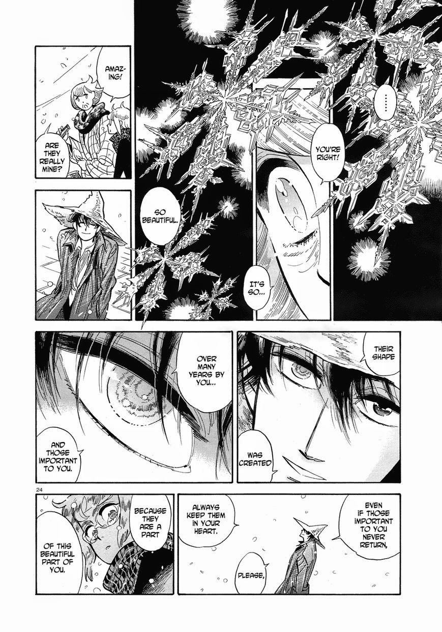 Ran to Haiiro no Sekai Chapter 37 page 24 - Chapter 37: Sorcerers are Good at Cleaning Things Up (Part 2)