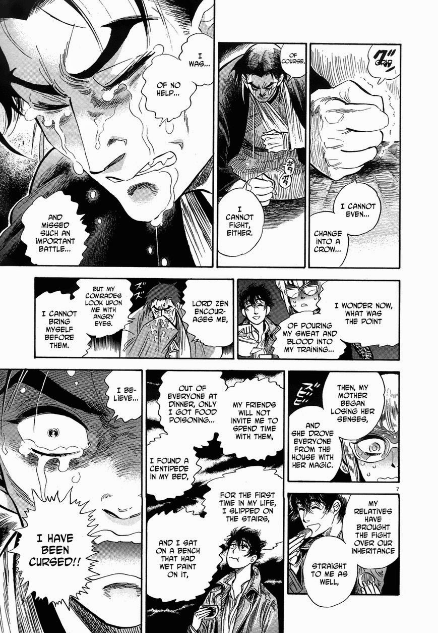 Ran to Haiiro no Sekai Chapter 37 page 7 - Chapter 37: Sorcerers are Good at Cleaning Things Up (Part 2)