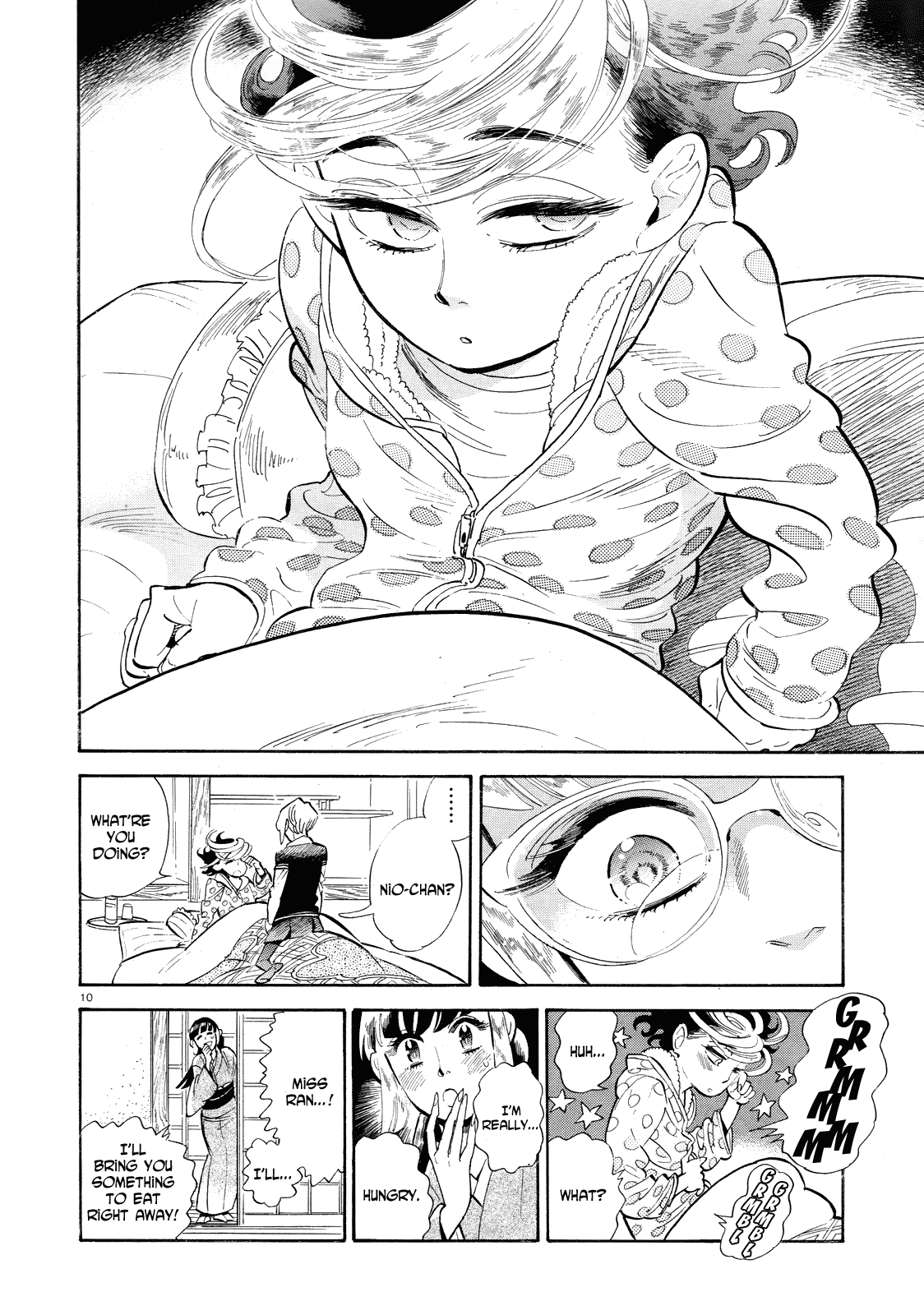 Ran to Haiiro no Sekai Chapter 38 page 10 - Chapter 38