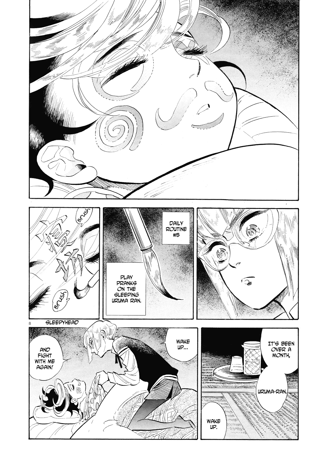 Ran to Haiiro no Sekai Chapter 38 page 8 - Chapter 38