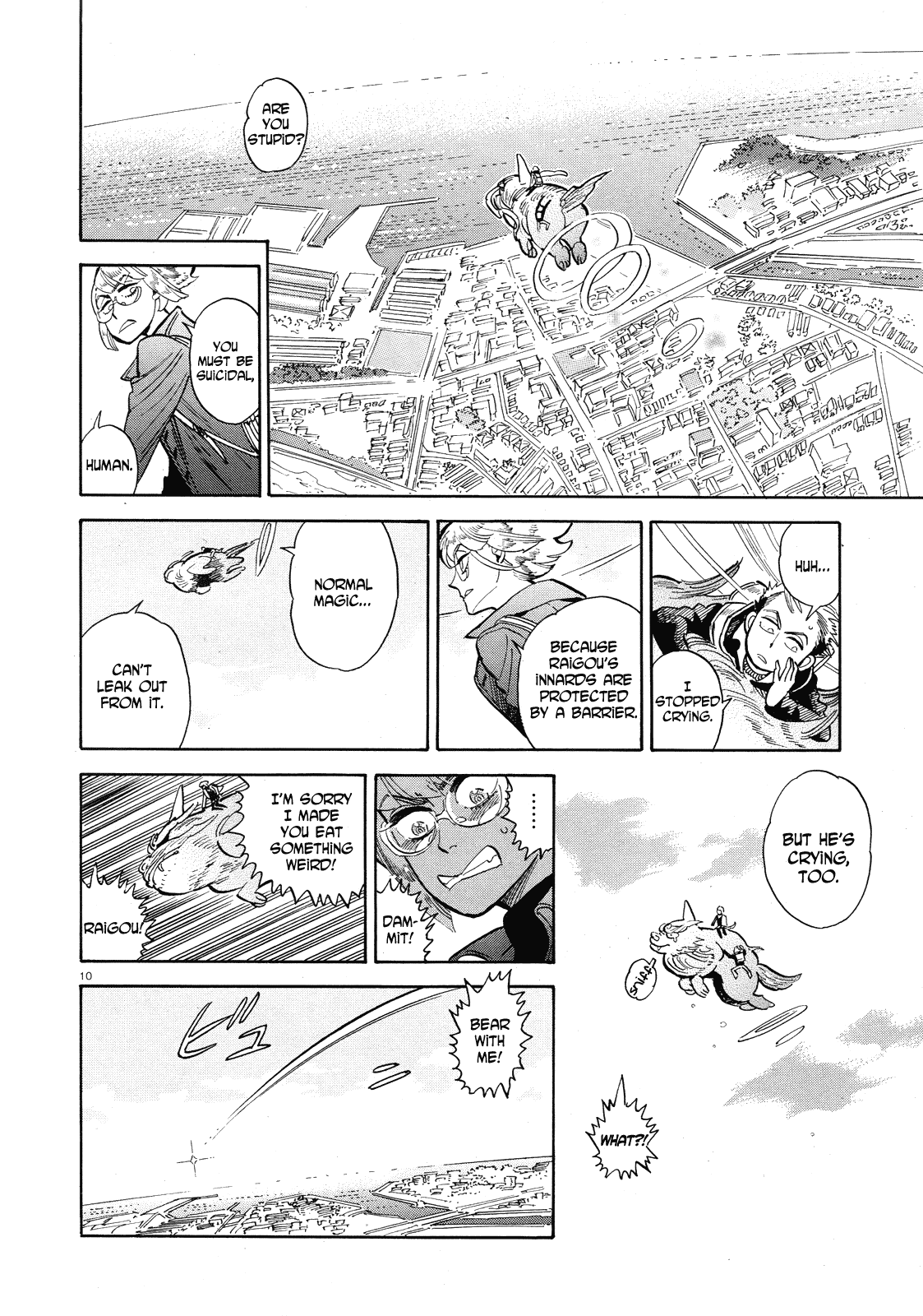 Ran to Haiiro no Sekai Chapter 39 page 10 - Chapter 39: In Pieces (Part 001)