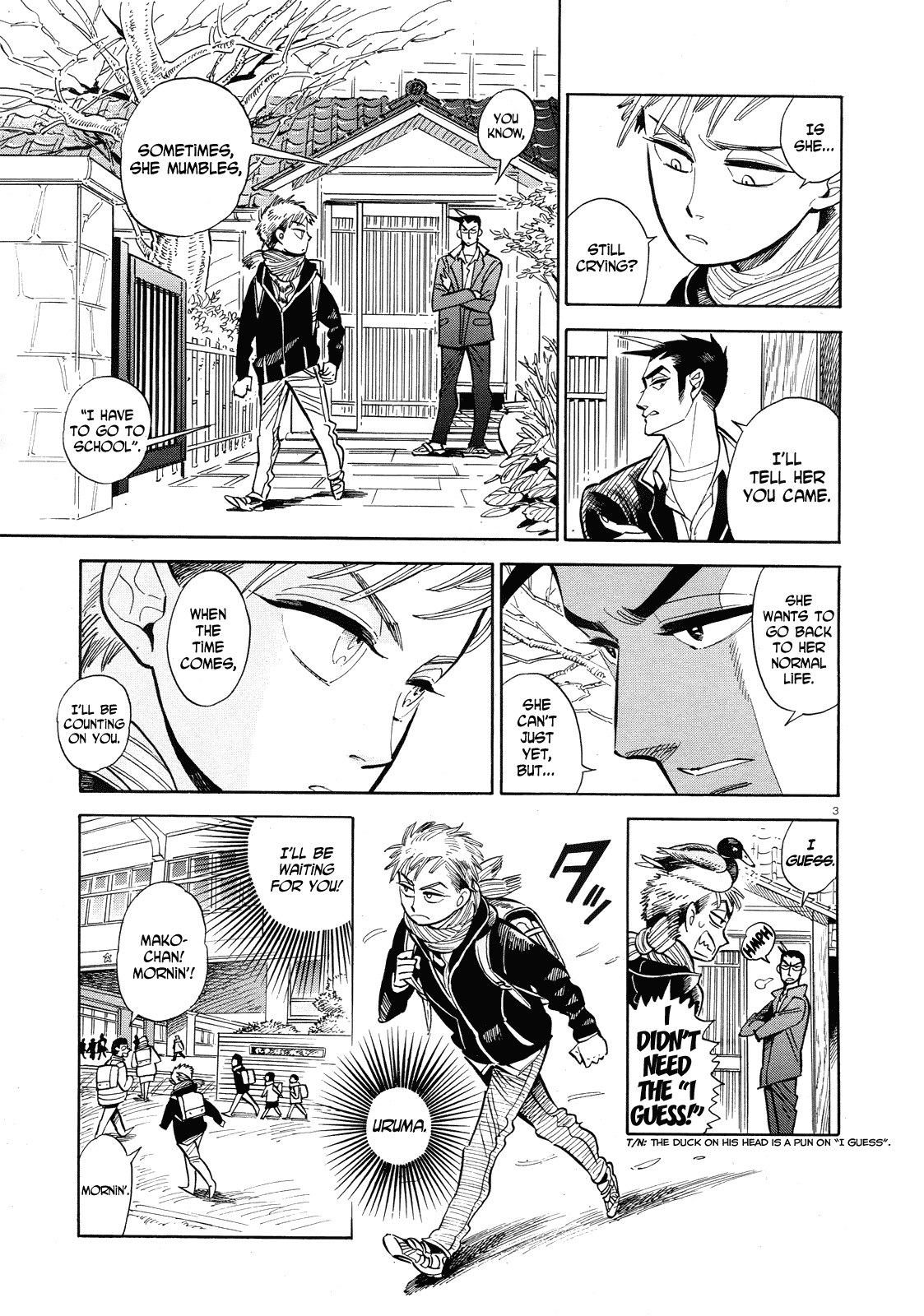Ran to Haiiro no Sekai Chapter 39 page 3 - Chapter 39: In Pieces (Part 001)