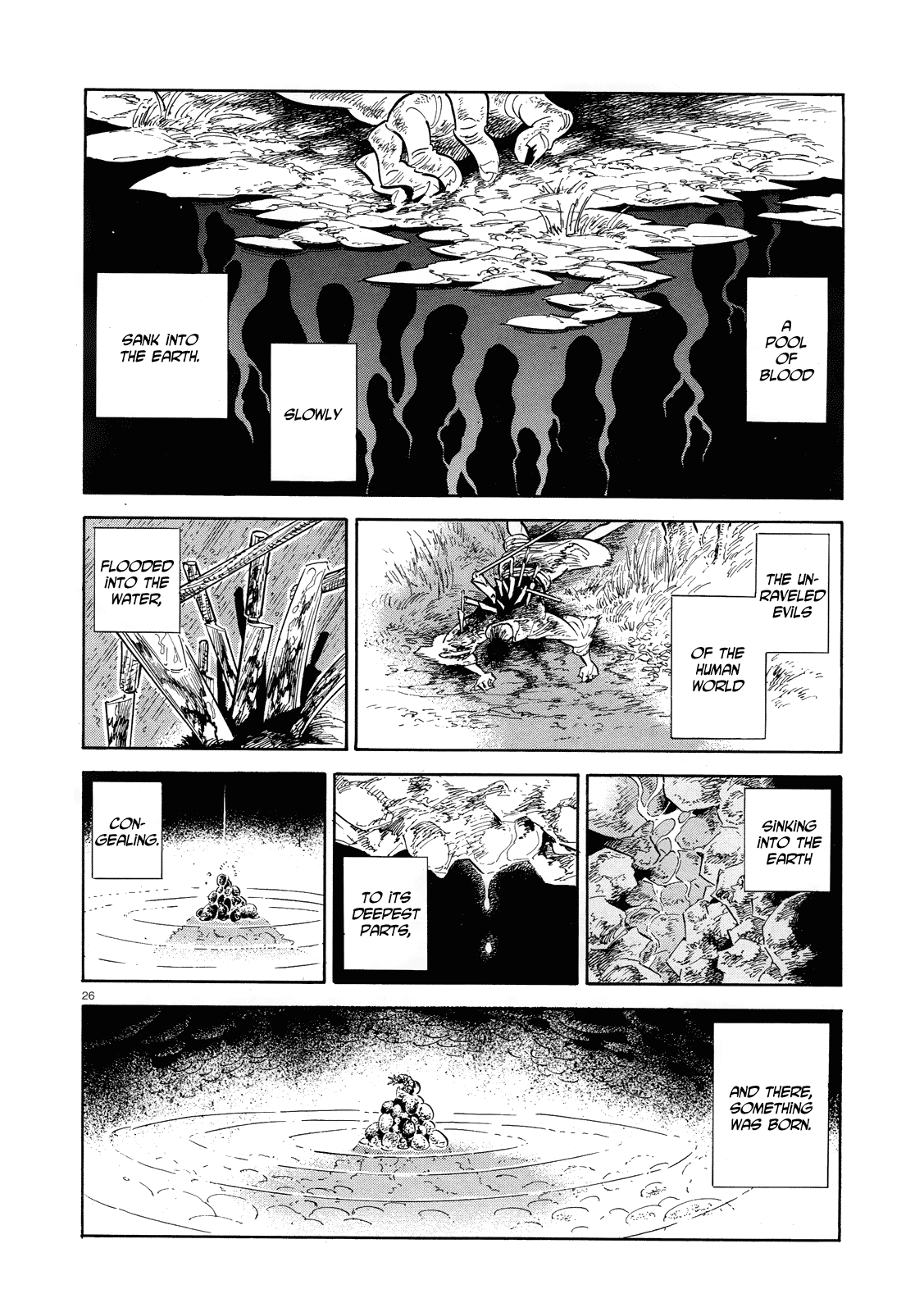 Ran to Haiiro no Sekai Chapter 40 page 26 - Chapter 40: In Pieces (Part 002)